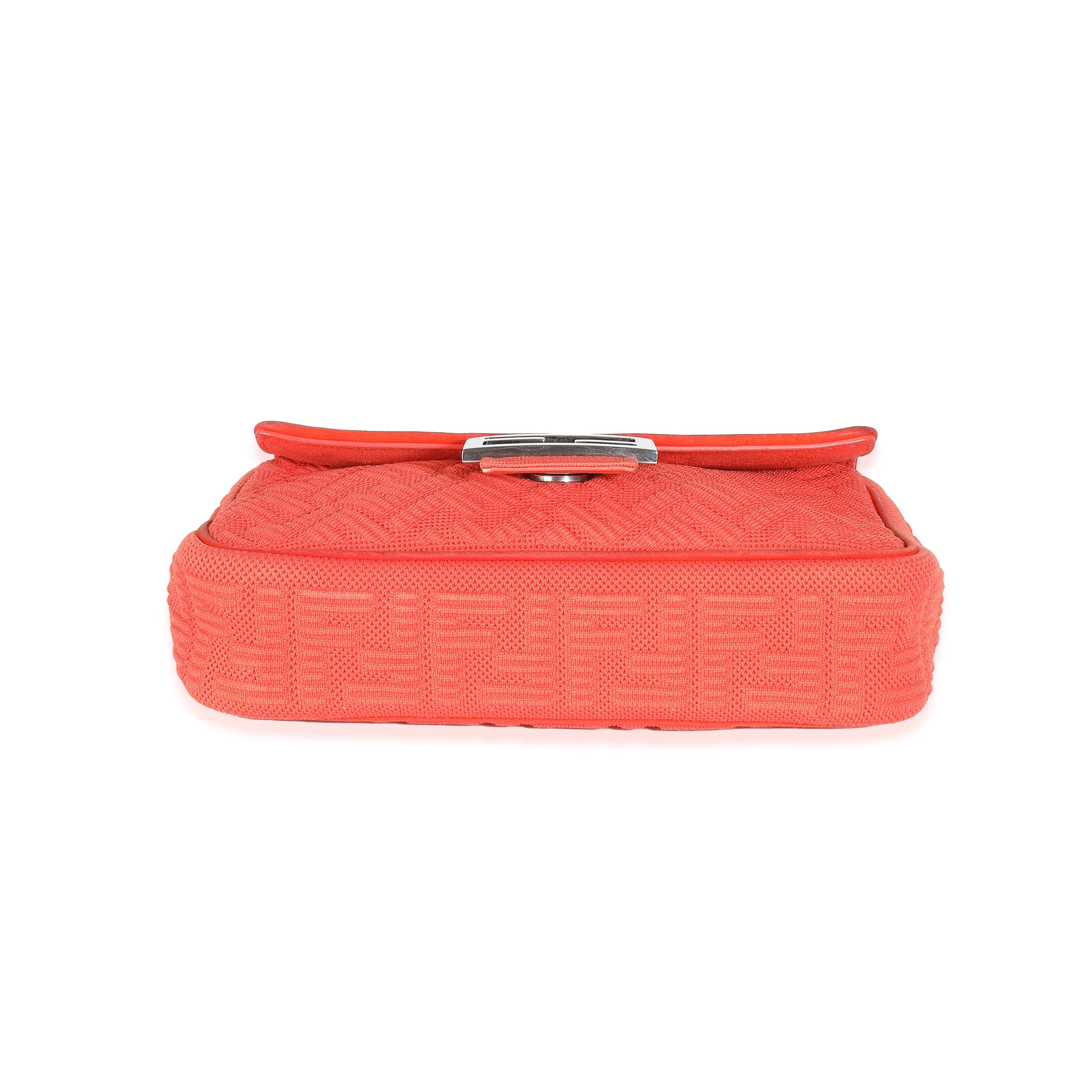 Tulipano Technical Fabric FF Midi Chain Baguette Bag