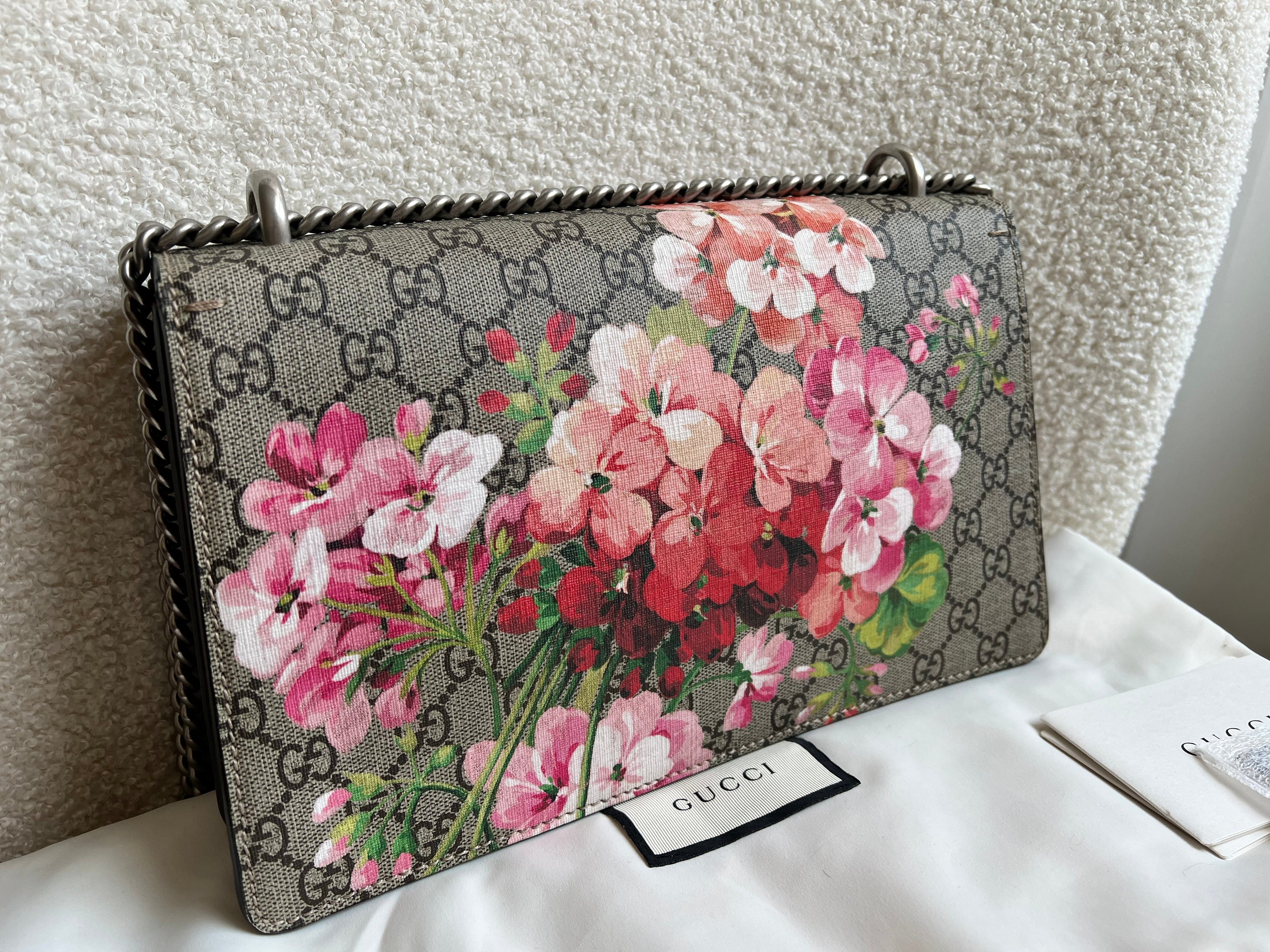 Gucci Dionysus GG Blooms Small Shoulder Bag
