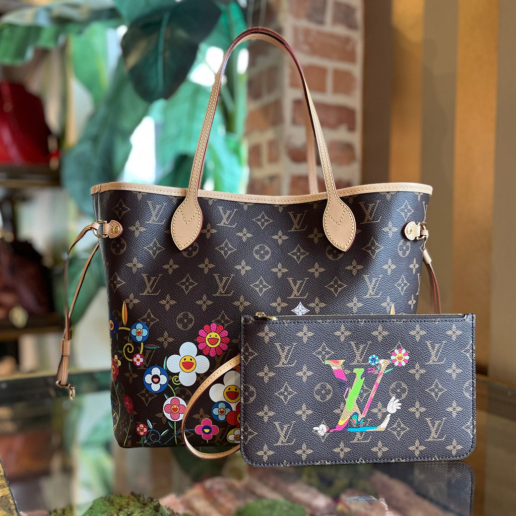 LOUIS VUITTON x TM Neverfull MM Monogram Canvas Tote