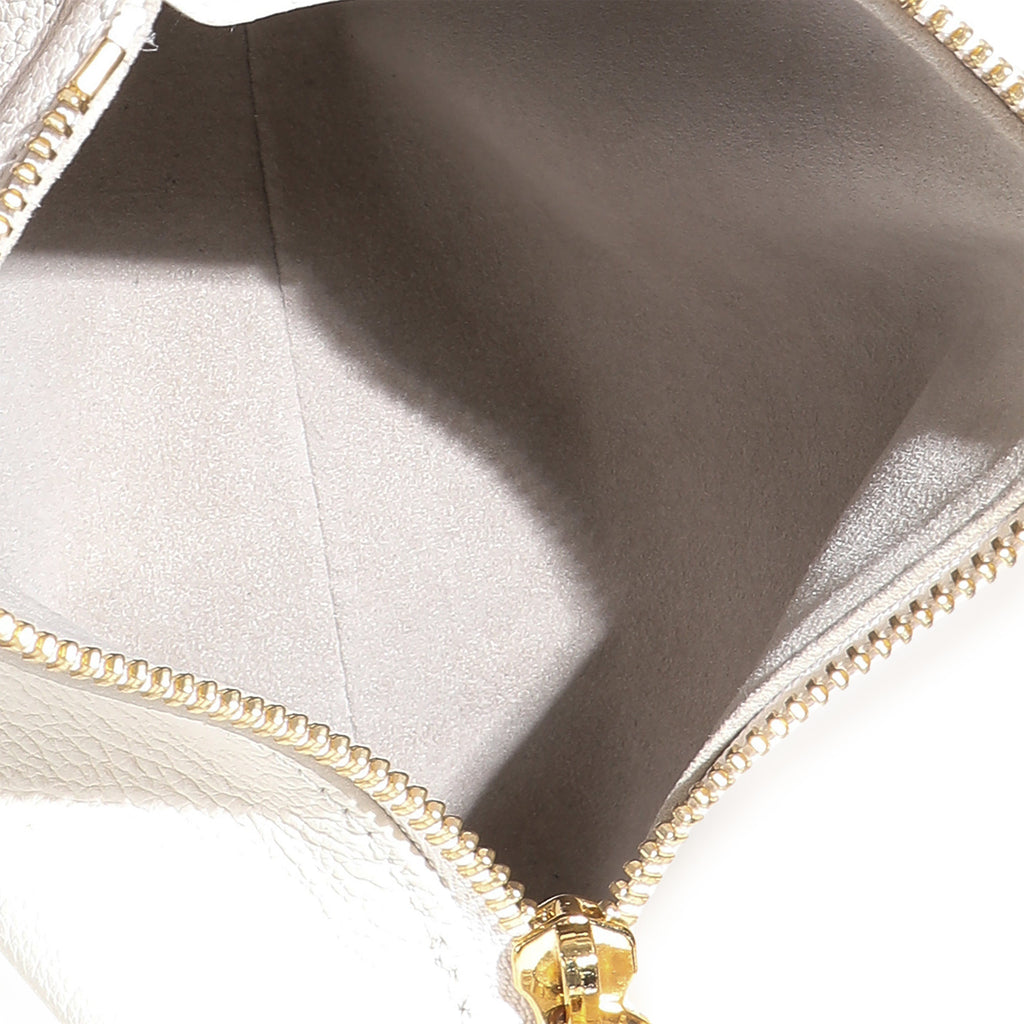 Chalk Grained Calfskin Side Trunk PM