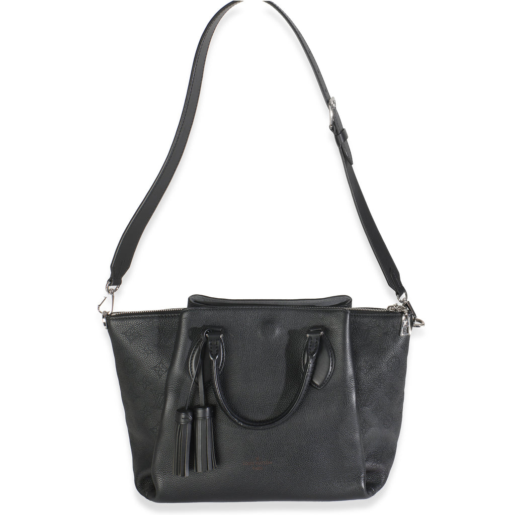 Black Monogram Mahina Haumea Bag