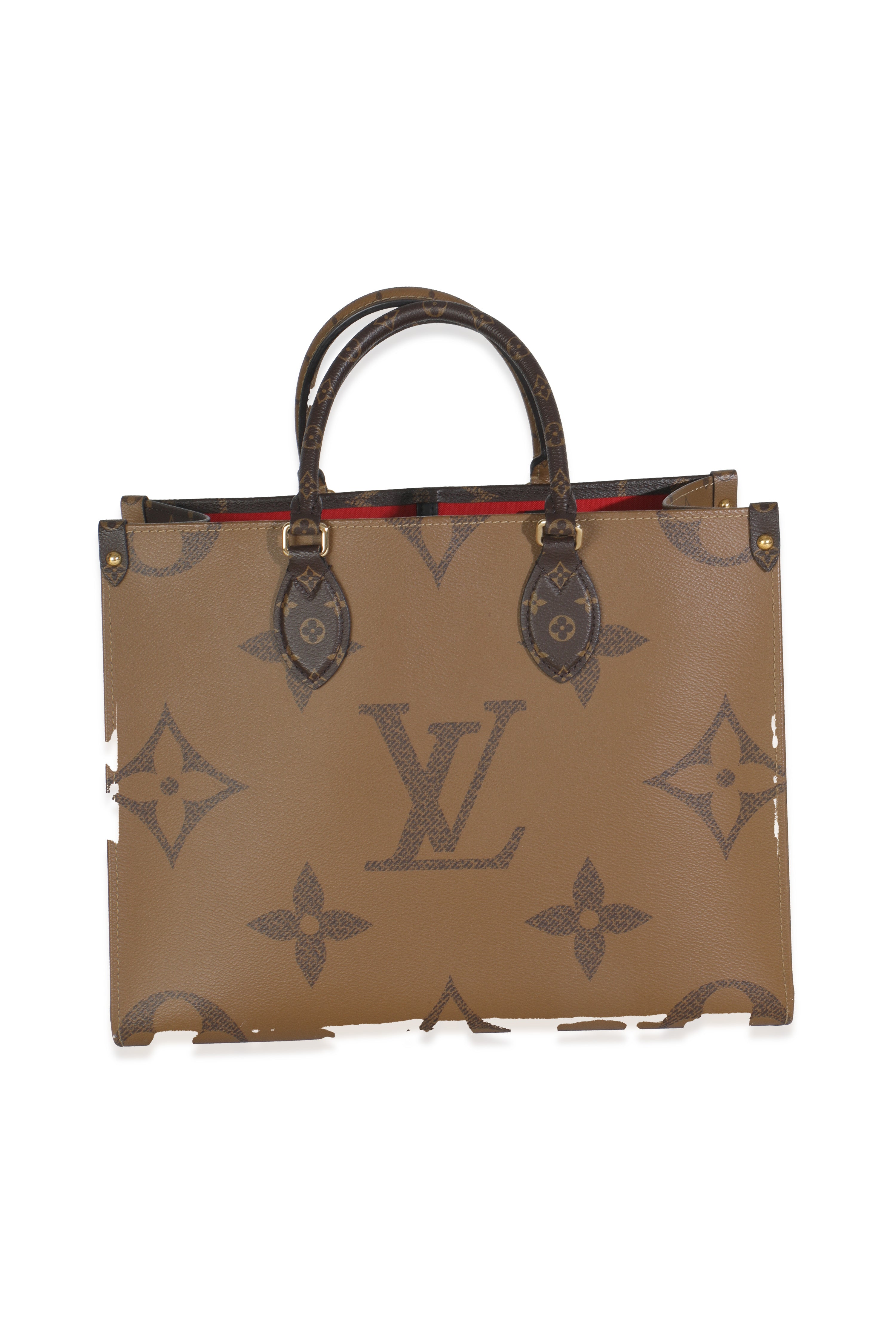 Reverse Monogram Canvas Giant Onthego MM
