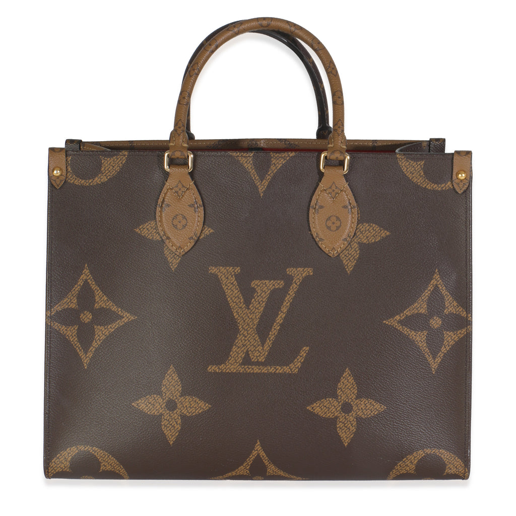 Reverse Monogram Canvas Giant Onthego MM