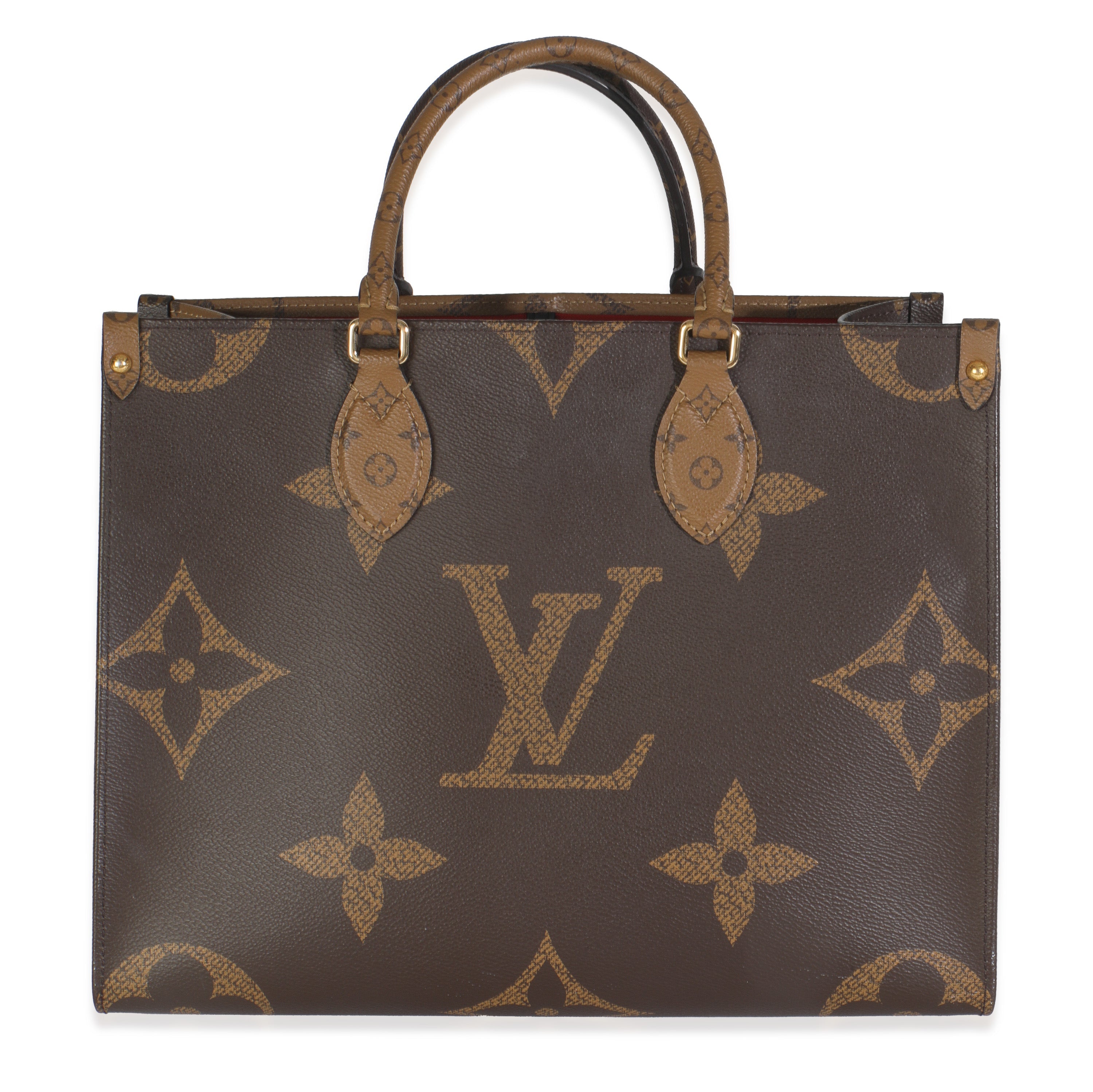 Reverse Monogram Canvas Giant Onthego MM