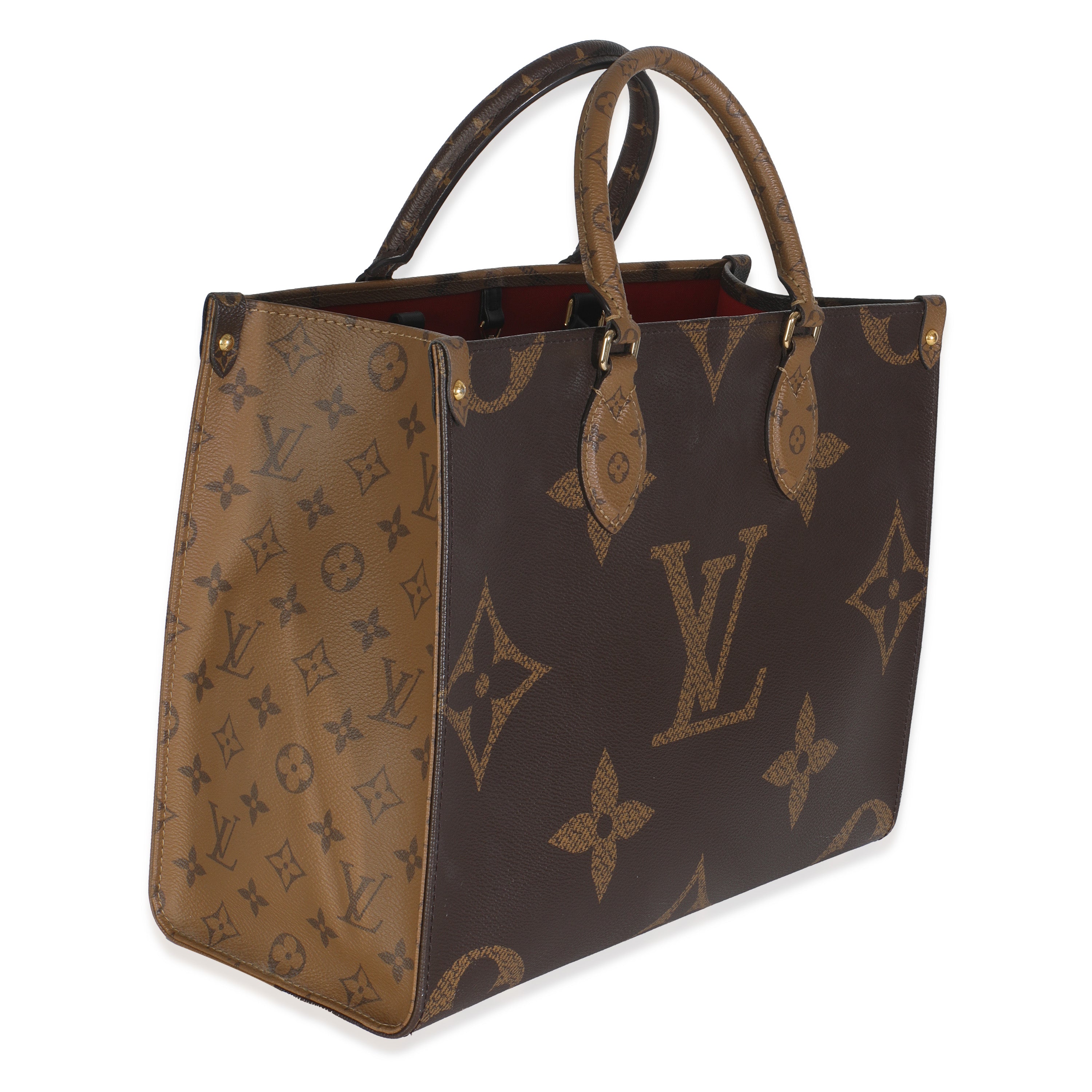 Reverse Monogram Canvas Giant Onthego MM