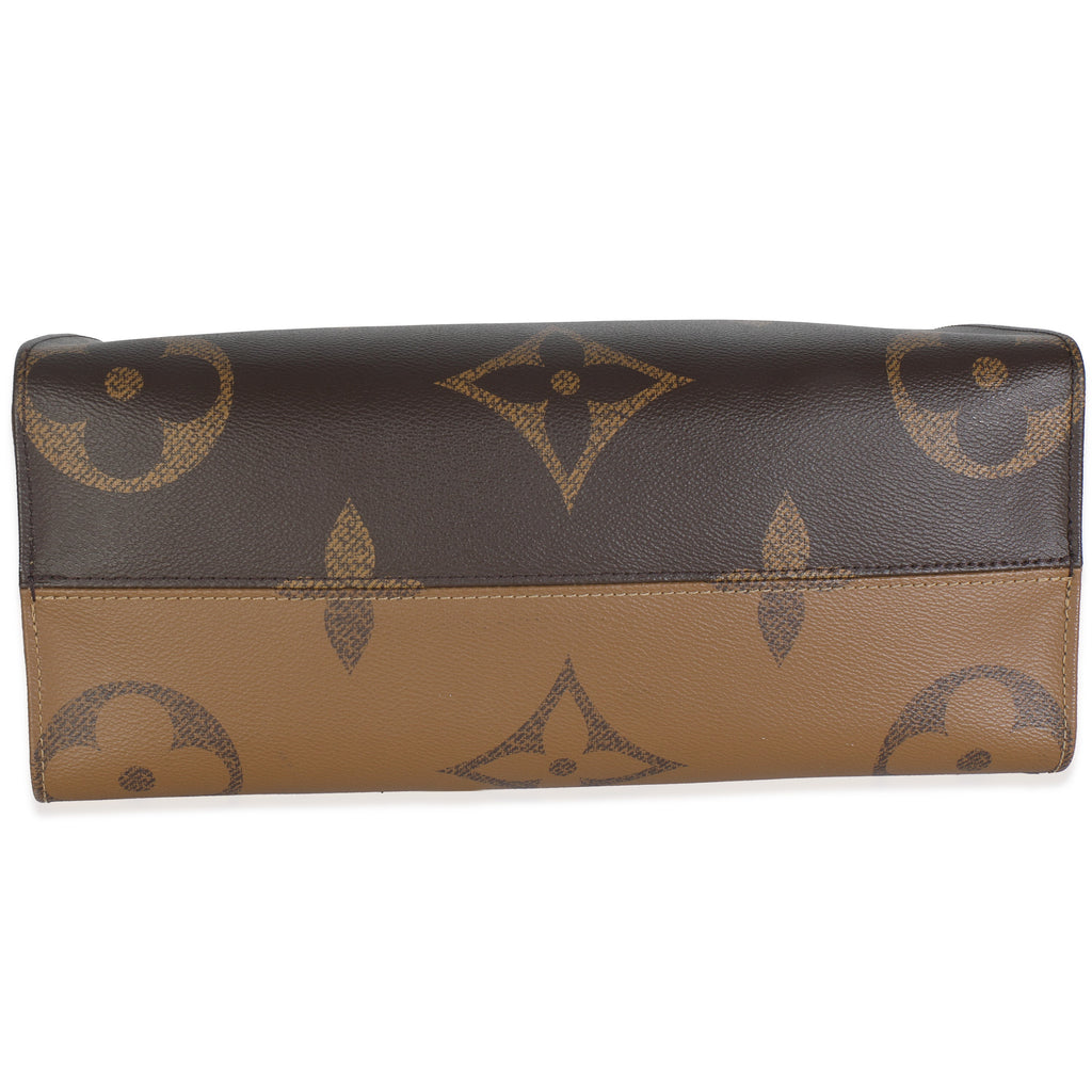 Reverse Monogram Canvas Giant Onthego MM