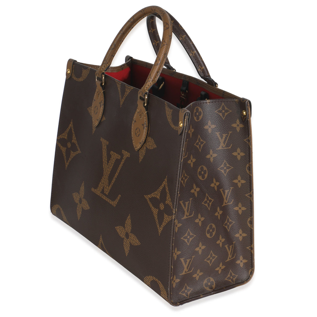 Reverse Monogram Canvas Giant Onthego MM