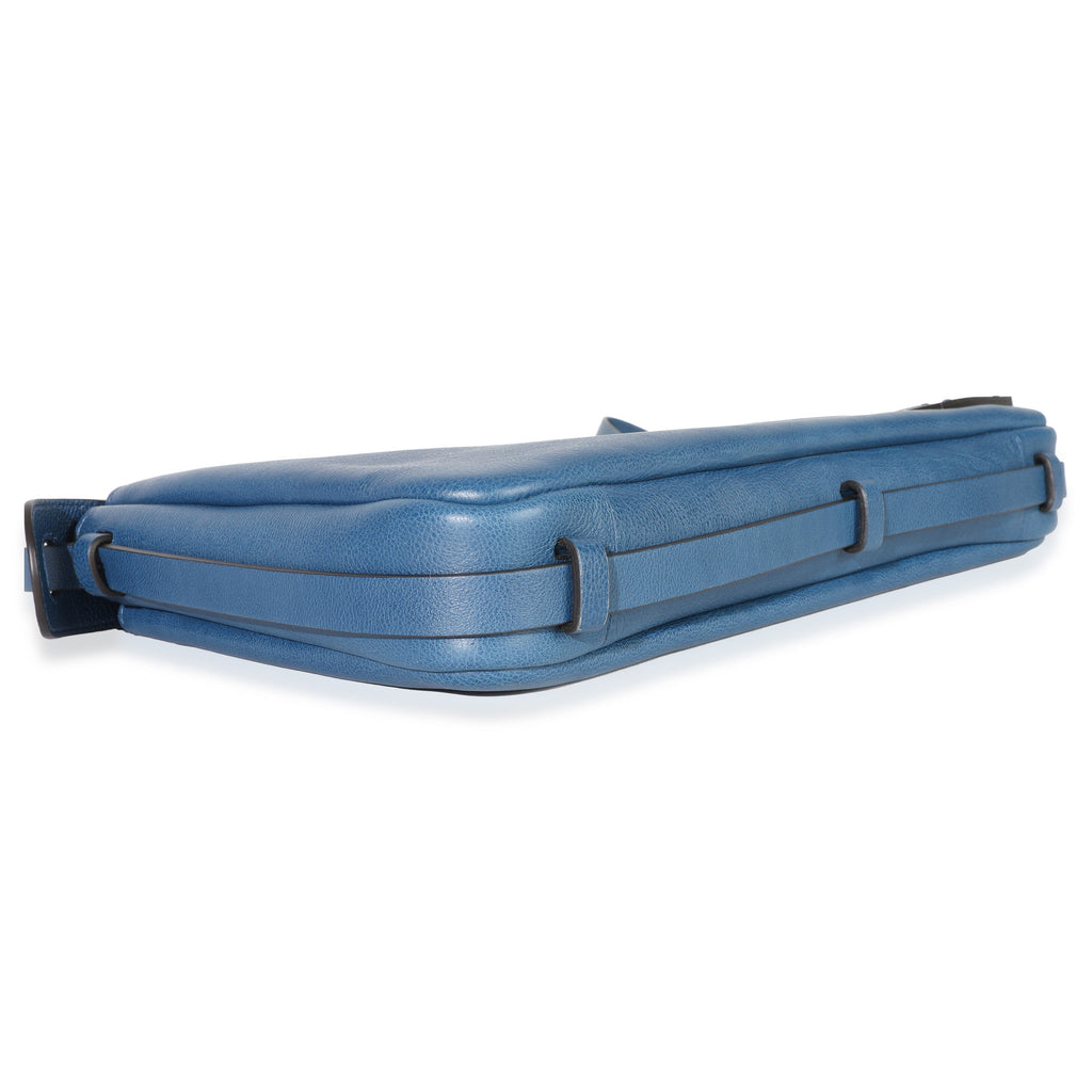 Blue Nappa Medium Simply Fendi Shoulder Bag