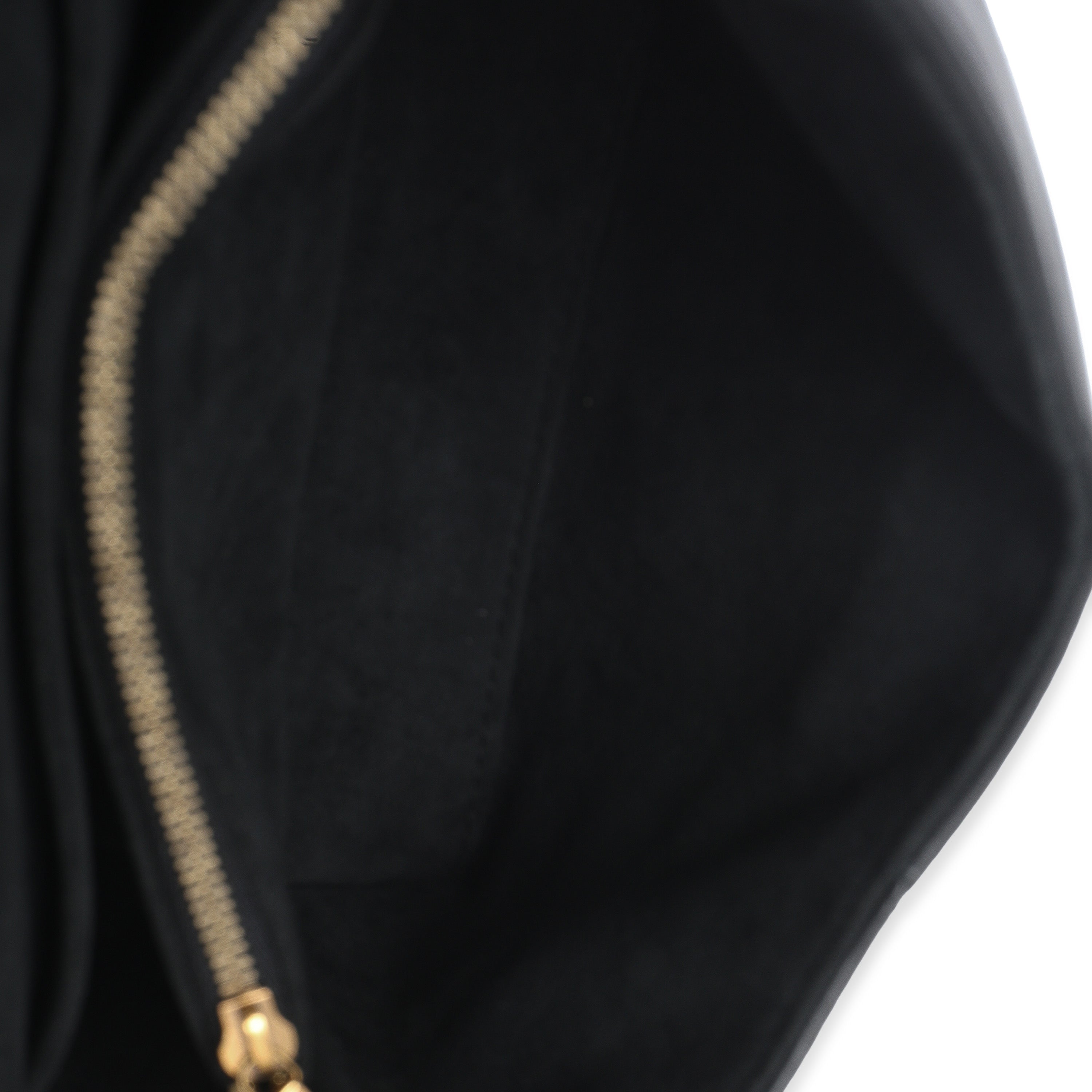Black Calfskin New Wave Hold Me Top Handle Bag