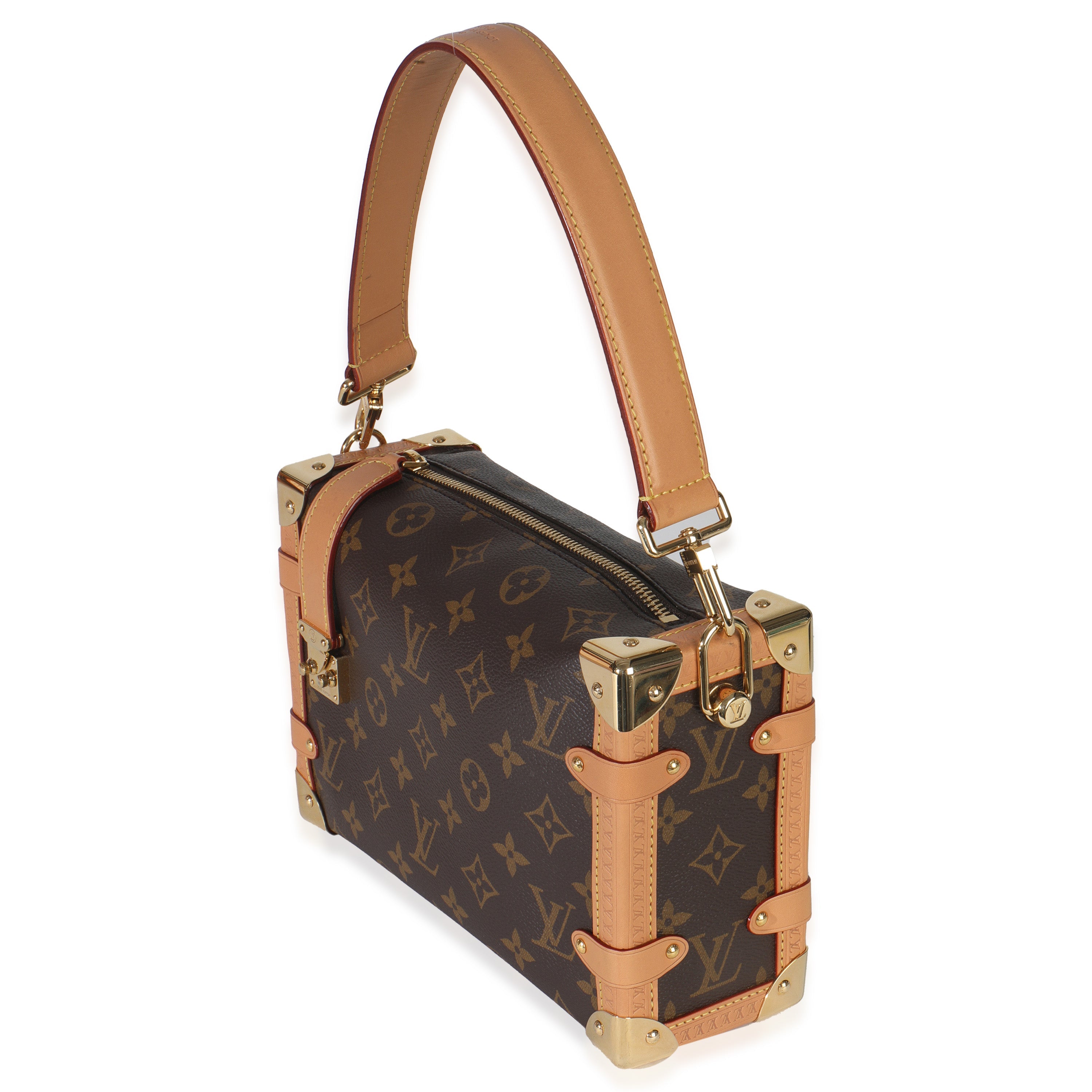 Monogram Canvas Side Trunk MM