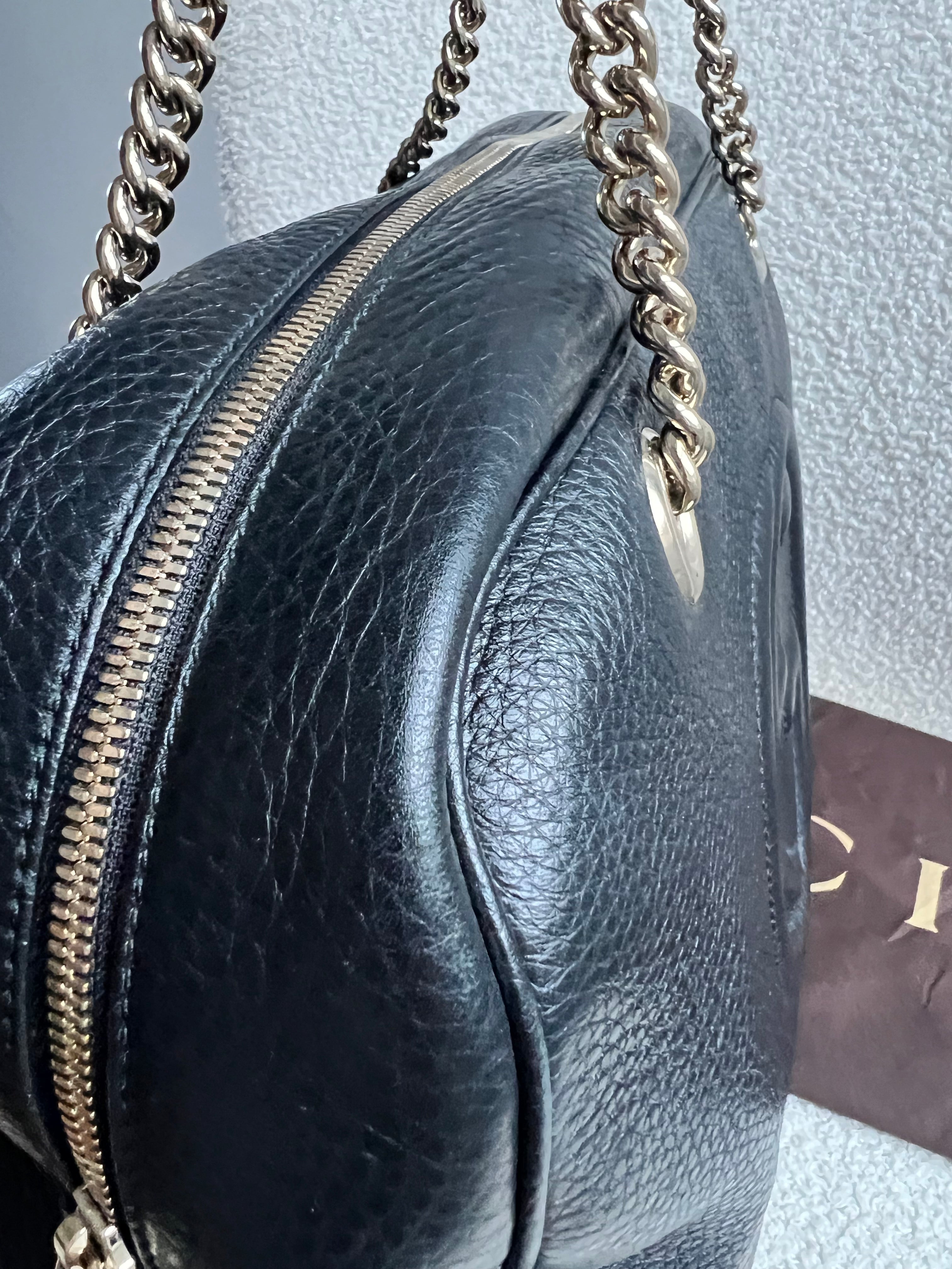 Gucci Black Soho Chain Tote (RRP £1110)