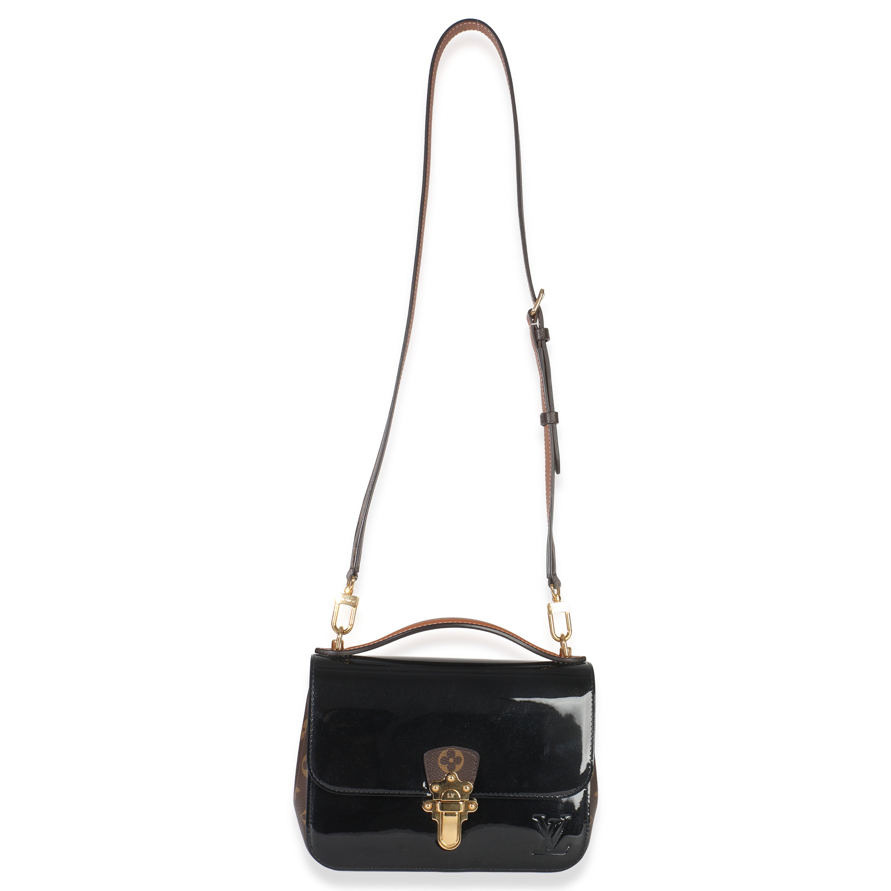 Monogram Canvas Black Vernis Cherrywood BB