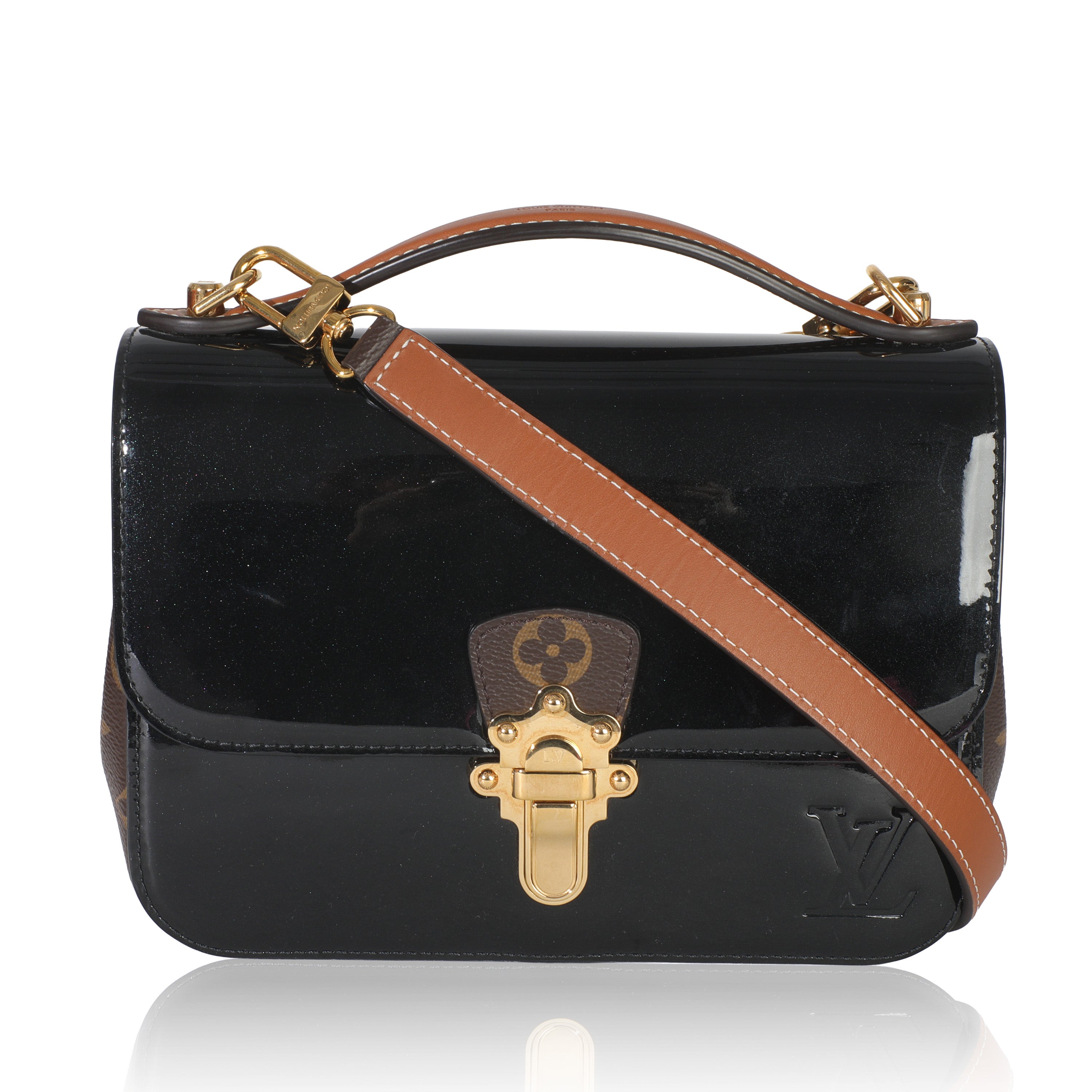 Monogram Canvas Black Vernis Cherrywood BB