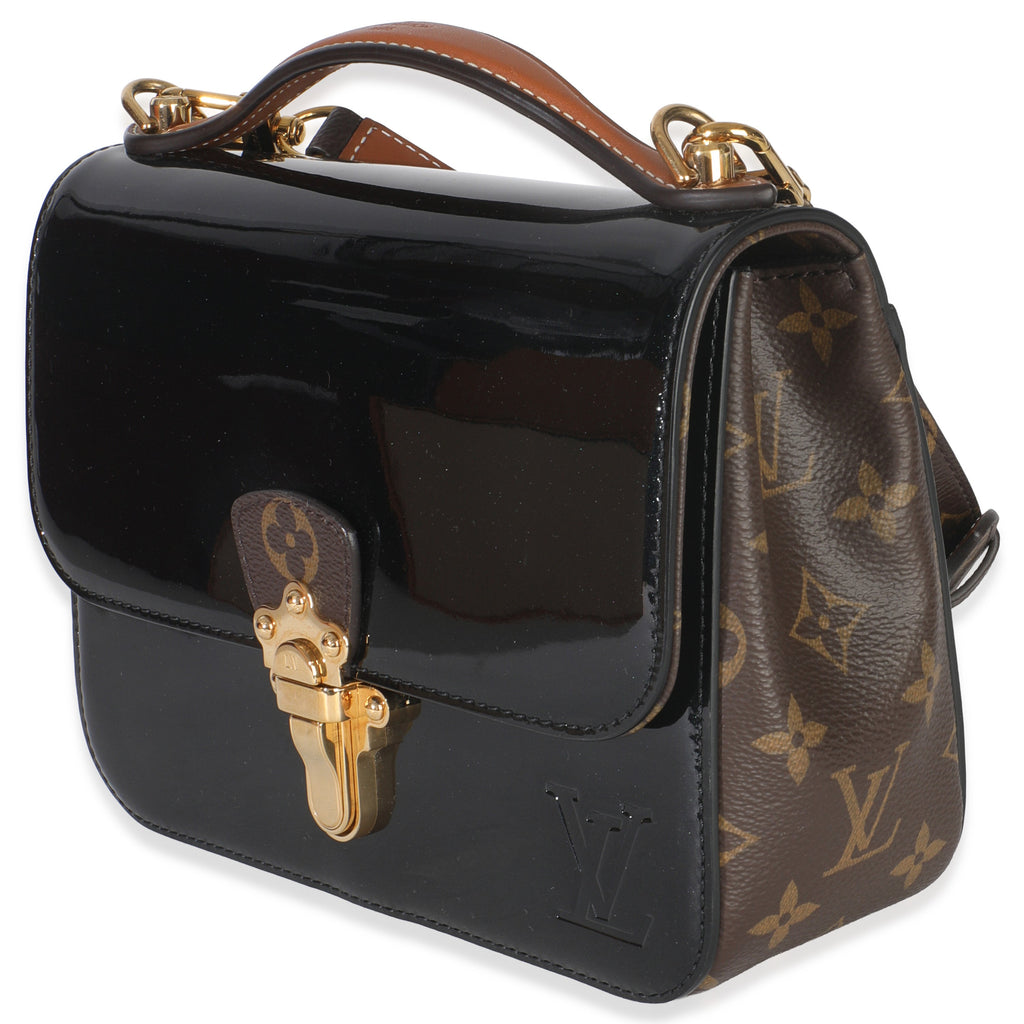 Monogram Canvas Black Vernis Cherrywood BB