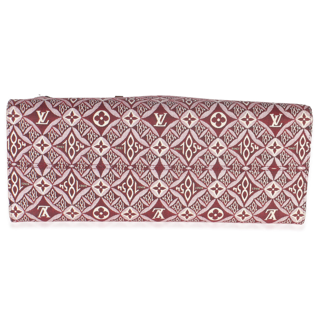 Bordeaux Jacquard Canvas Since 1854 Onthego GM