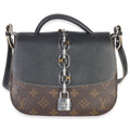 Black Monogram Canvas Chain It PM