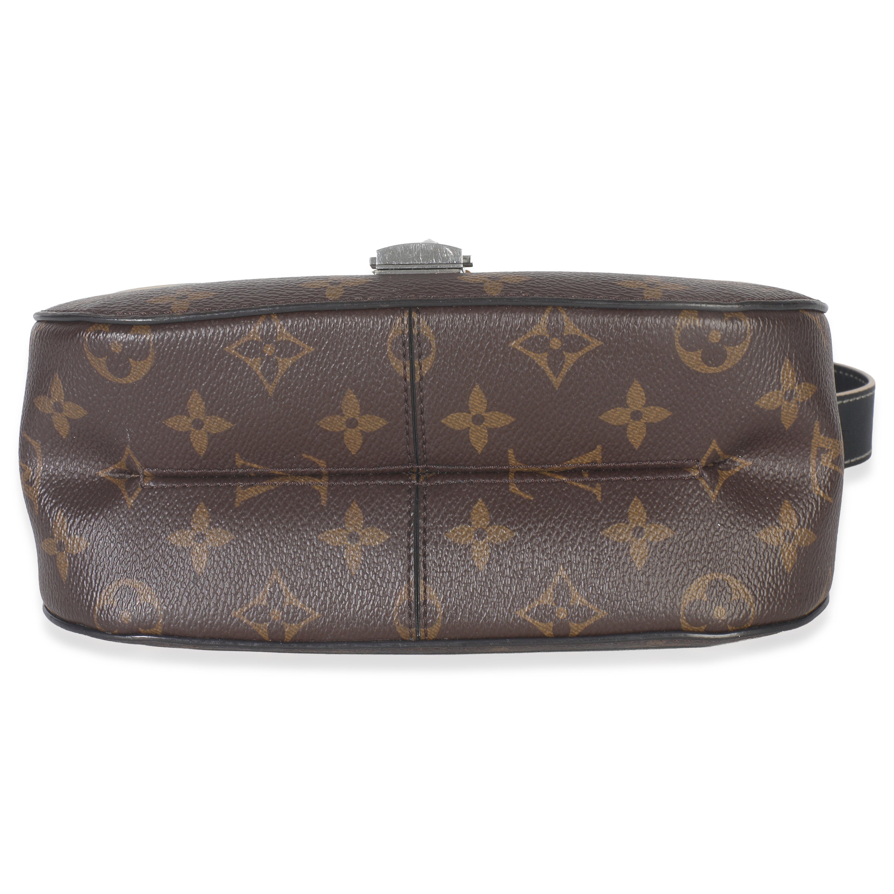 Black Monogram Canvas Chain It PM