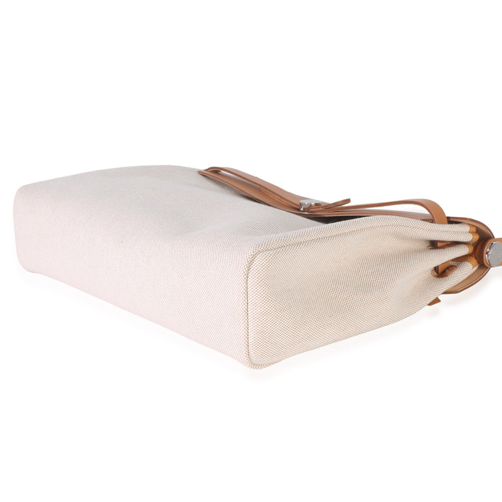 Ecru Beige Naturel Sable Toile Criss Viking Herbag Messenger 39 PHW