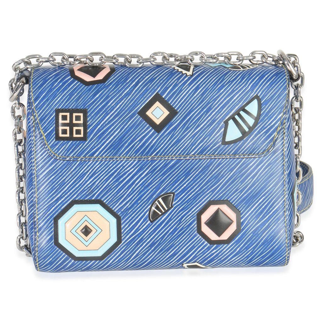 Blue Denim Aztec Epi Twist PM