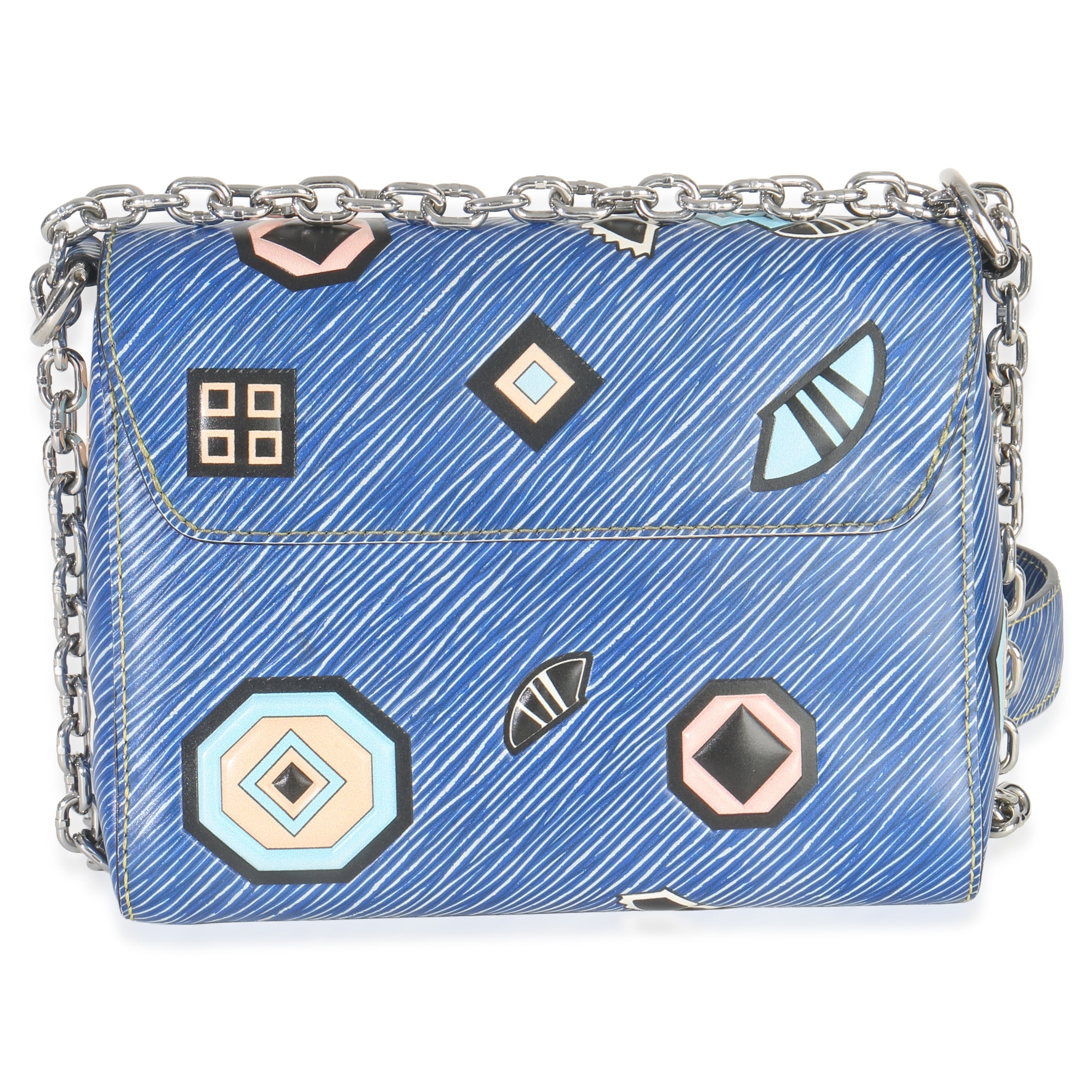 Blue Denim Aztec Epi Twist PM