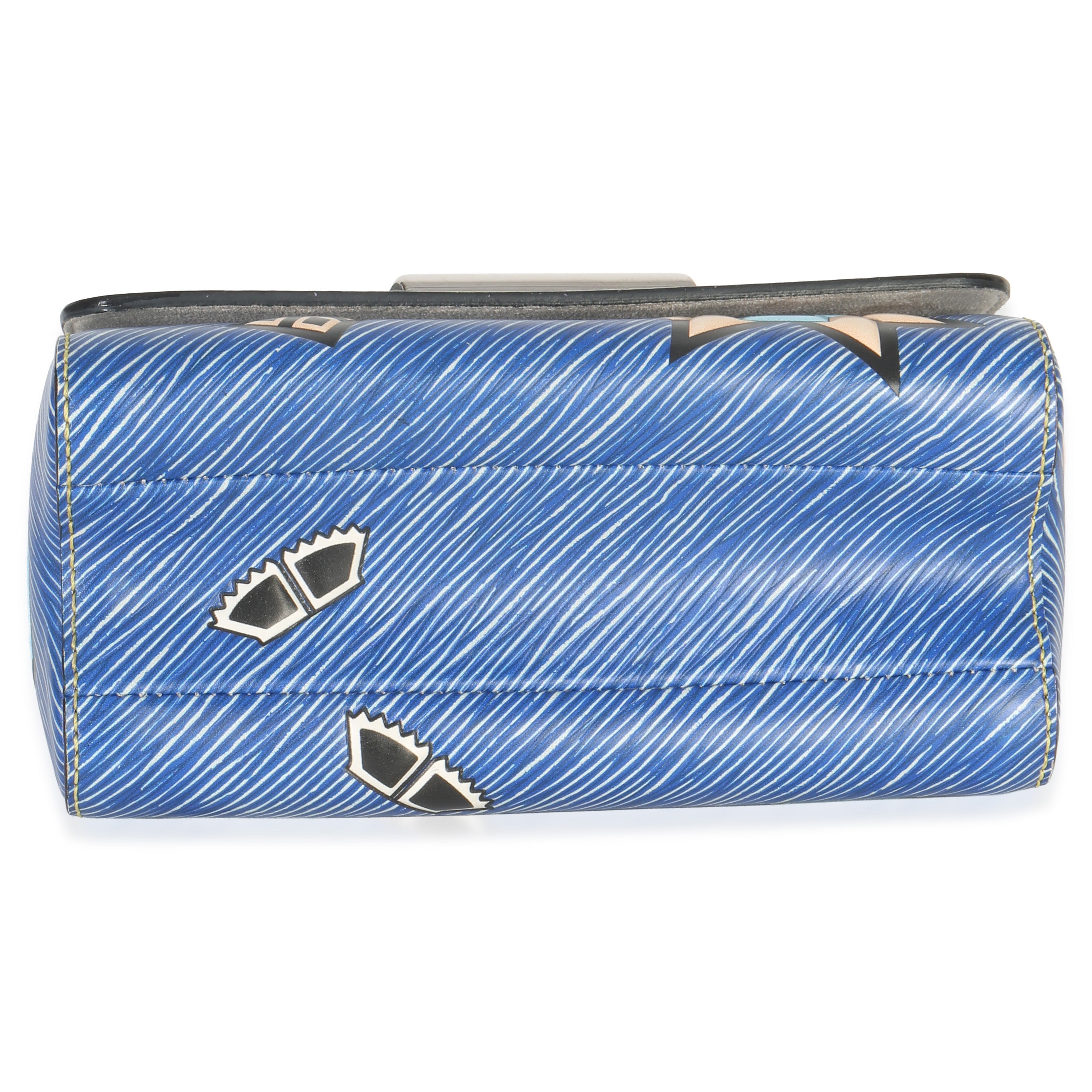 Blue Denim Aztec Epi Twist PM