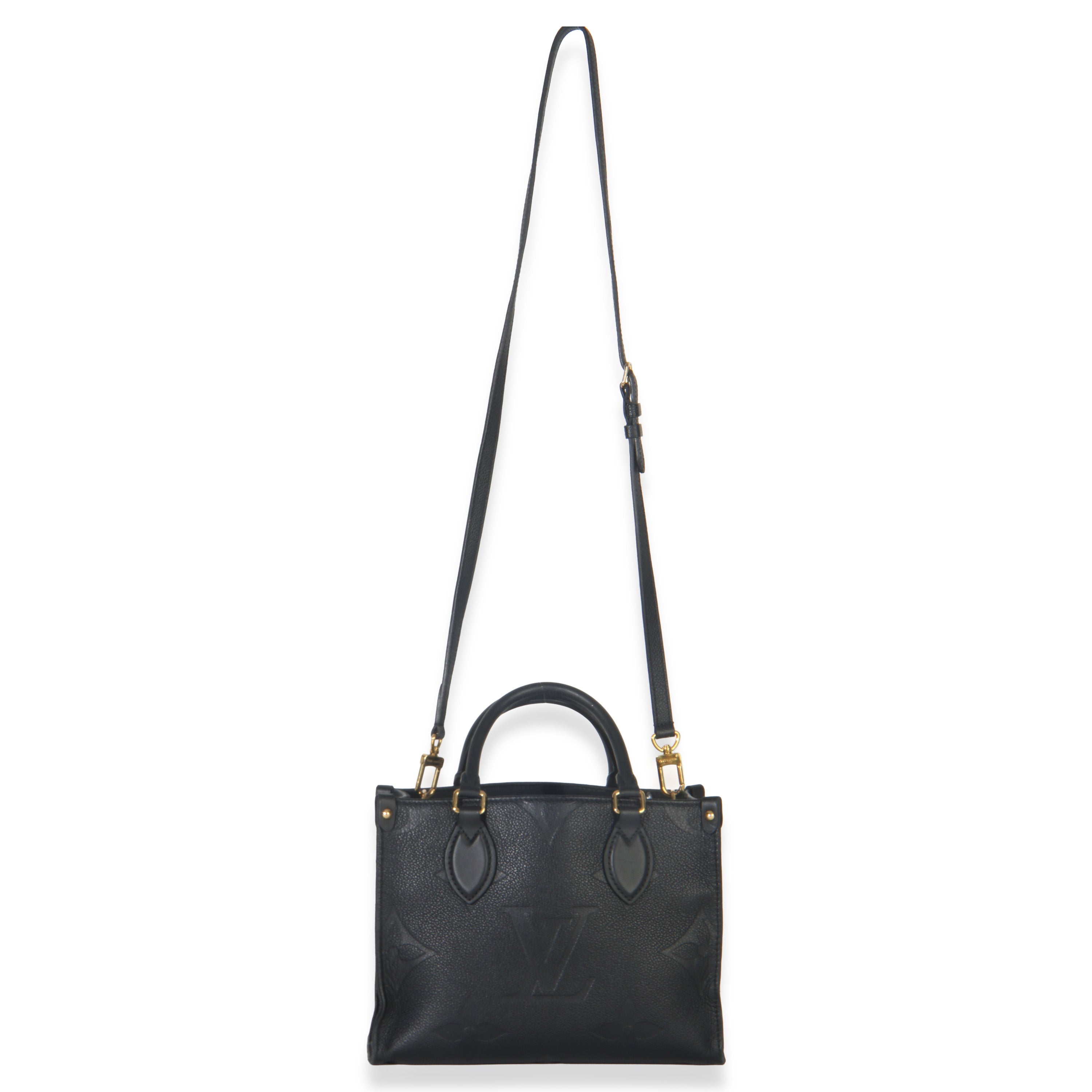 Black Monogram Empreinte Onthego BB