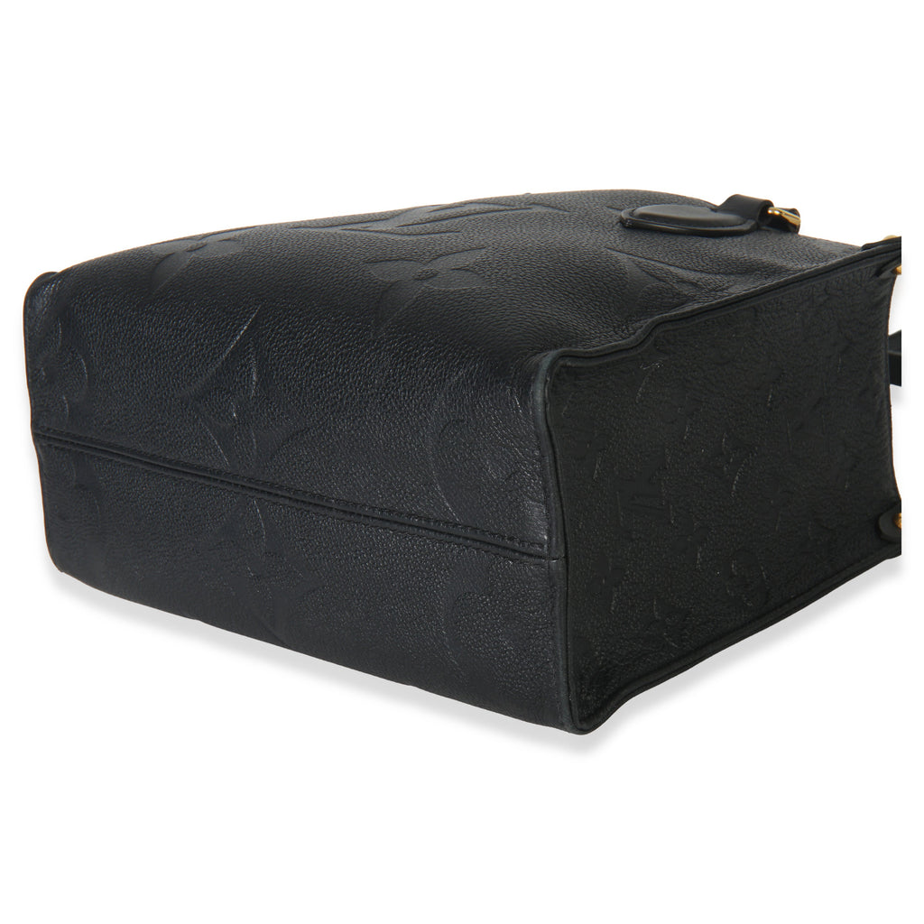 Black Monogram Empreinte Onthego BB