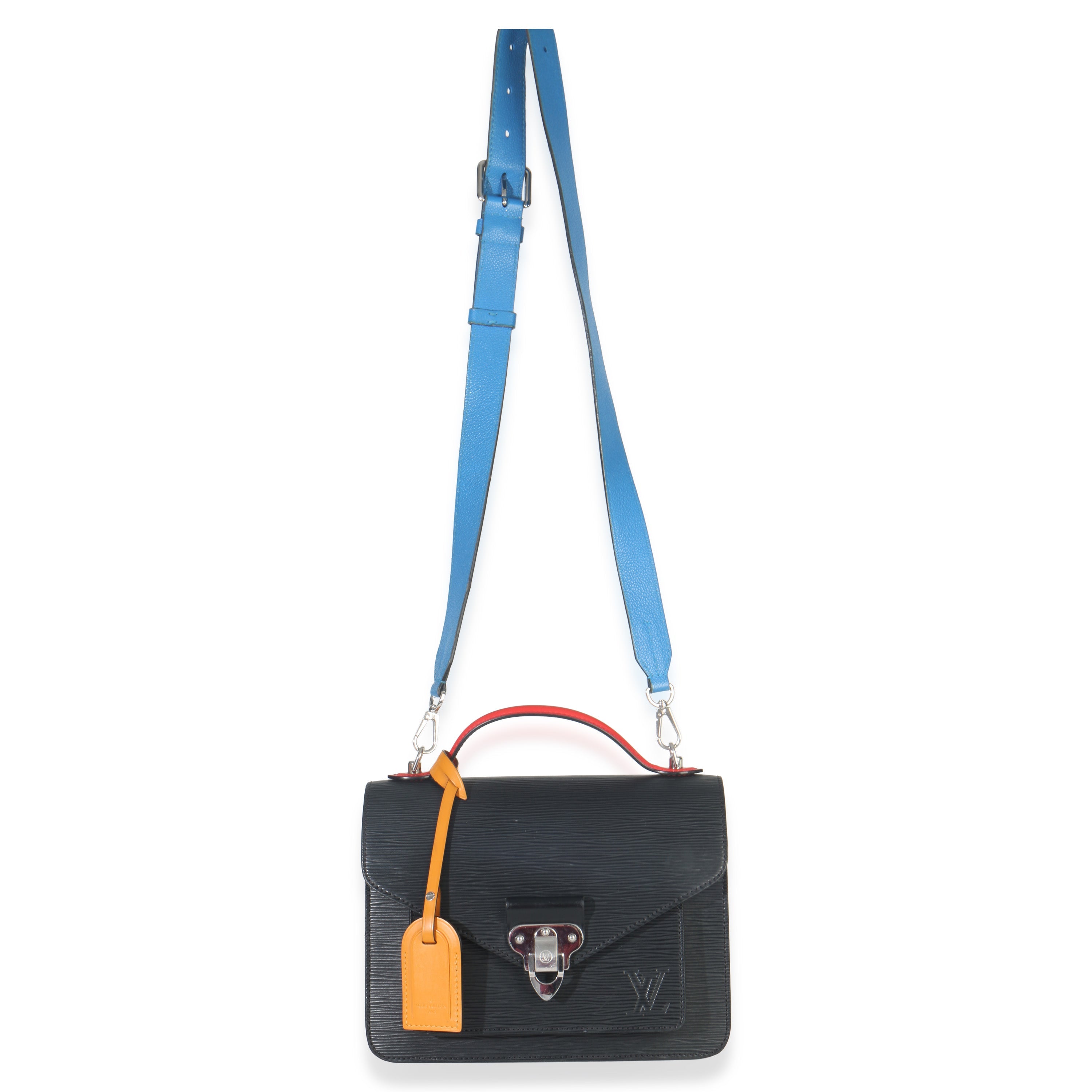 Black Red Blue Epi Neo Monceau Bag