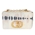 Multicolor Tie Dye Denim Cannage Small Caro Chain Bag