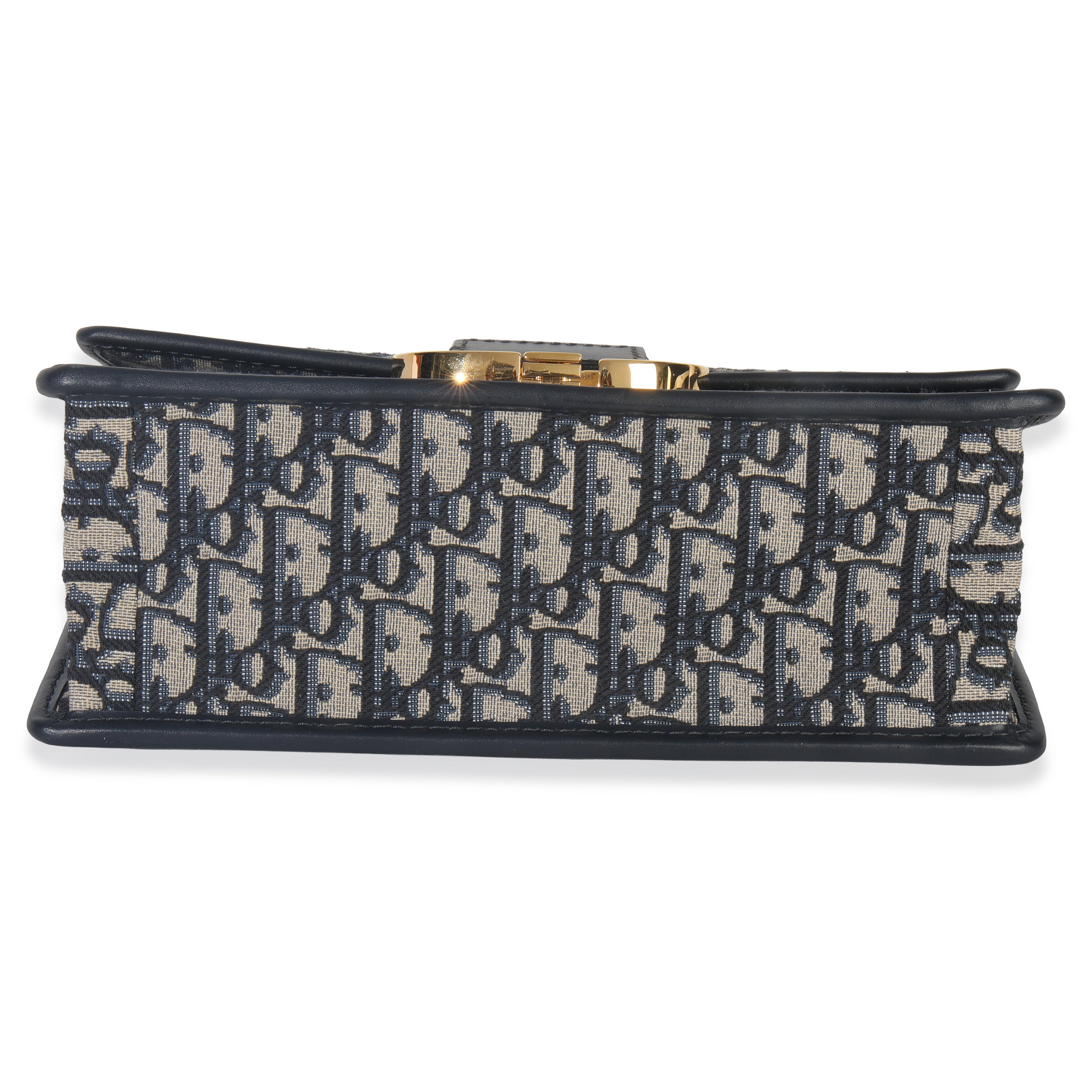 Blue Oblique Dior 30 Montaigne Chain Bag