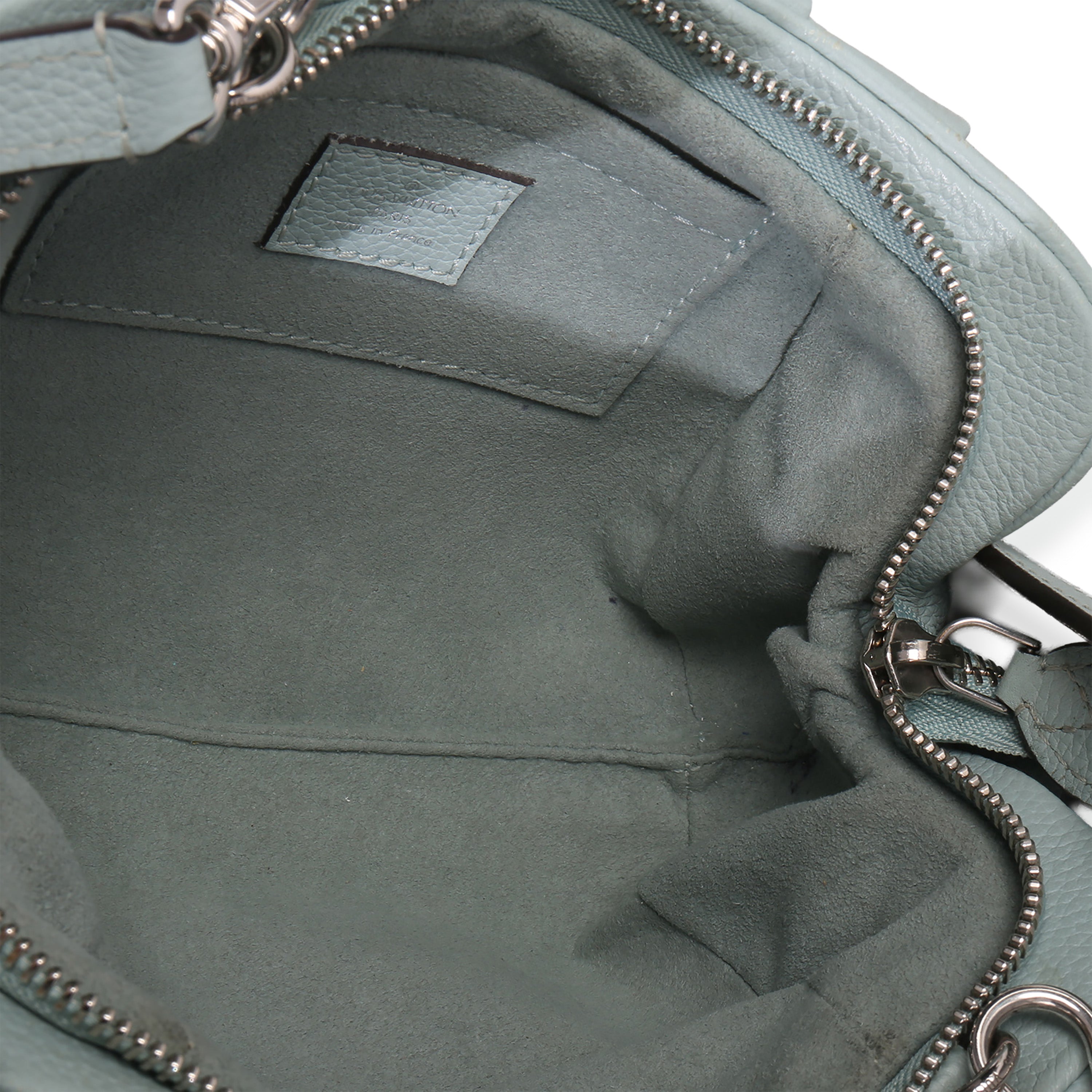 Vert Lagon Monogram Mahina Scala Mini Pouch