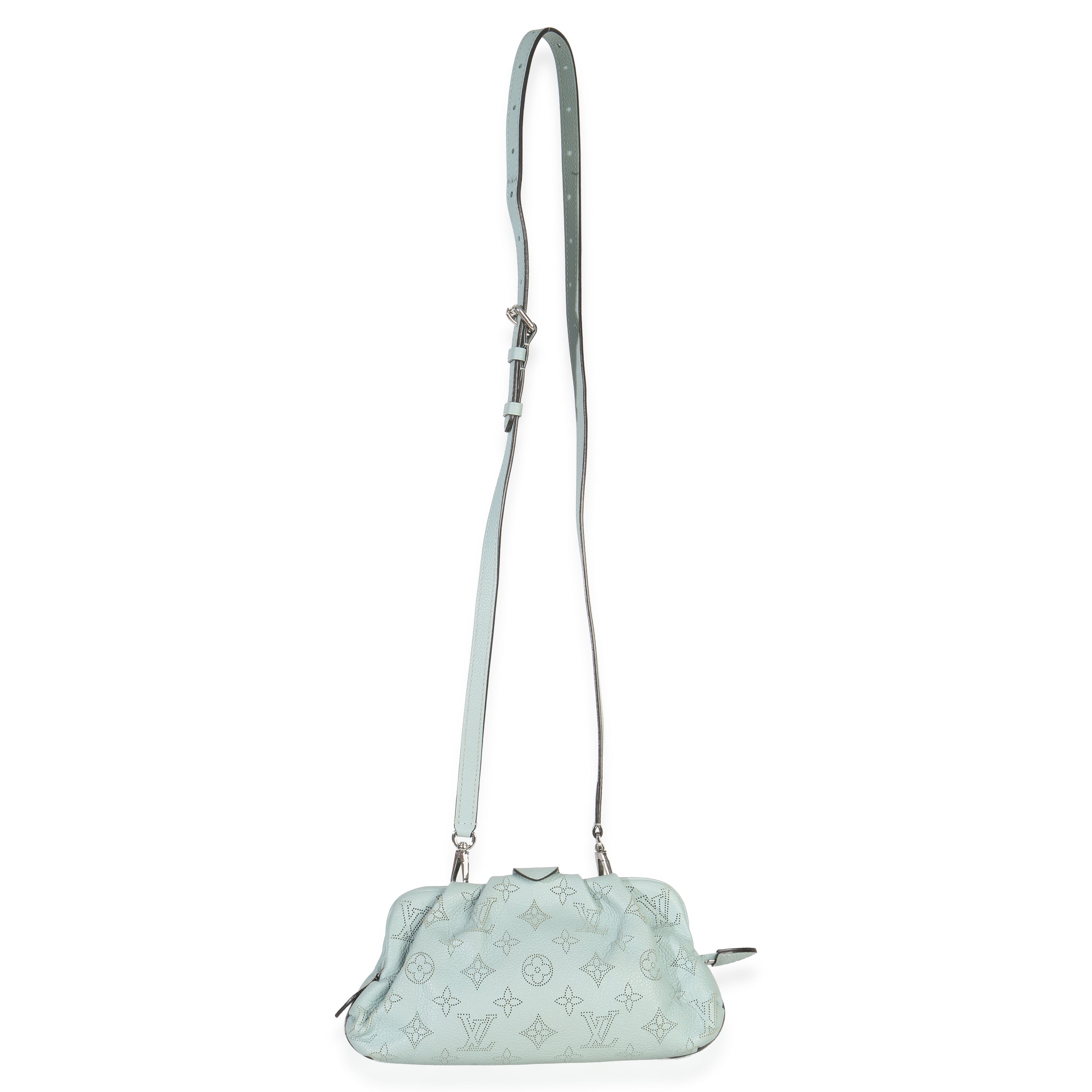Vert Lagon Monogram Mahina Scala Mini Pouch