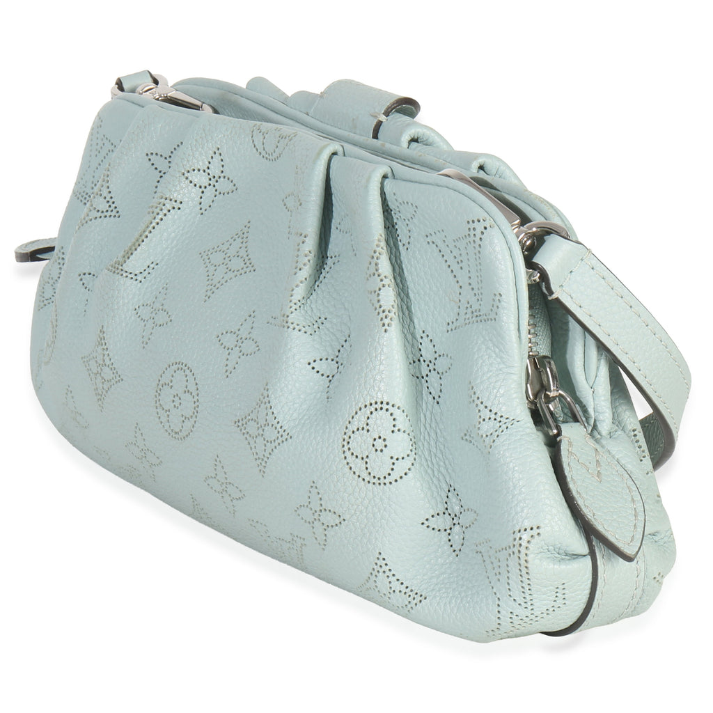 Vert Lagon Monogram Mahina Scala Mini Pouch