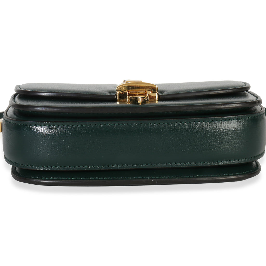 Dark Green Calfskin Mini Sylvie 1969 Bag