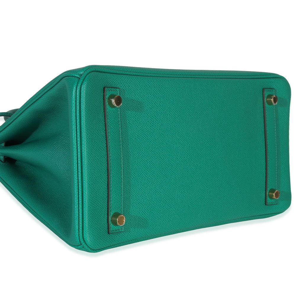 Vert Jade Epsom Birkin 30 GHW