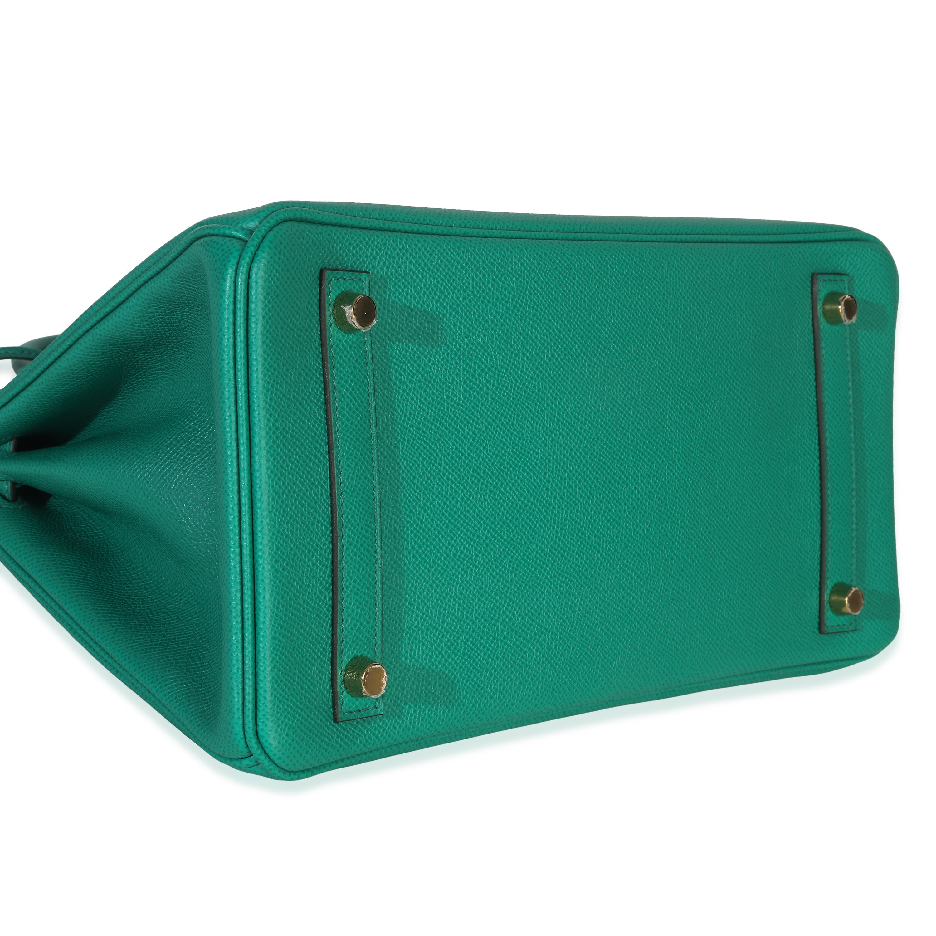 Vert Jade Epsom Birkin 30 GHW