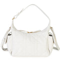 Latte Lambskin Macrocannage Medium D-Dream Bag