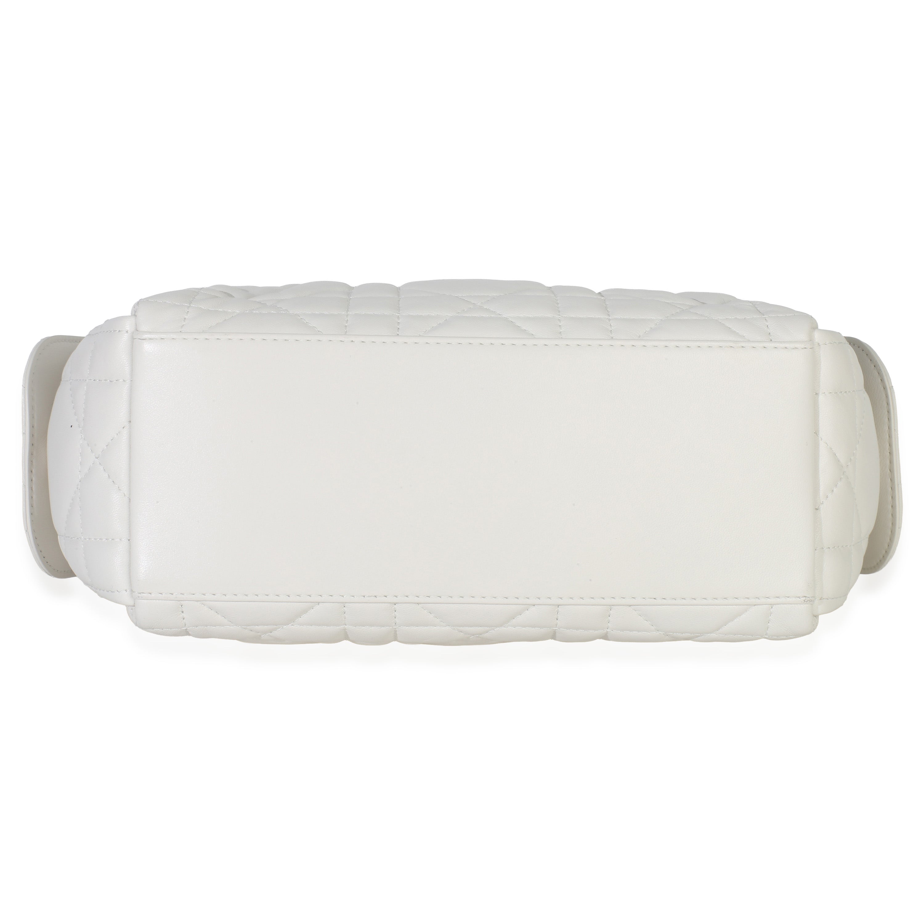 Latte Lambskin Macrocannage Medium D-Dream Bag