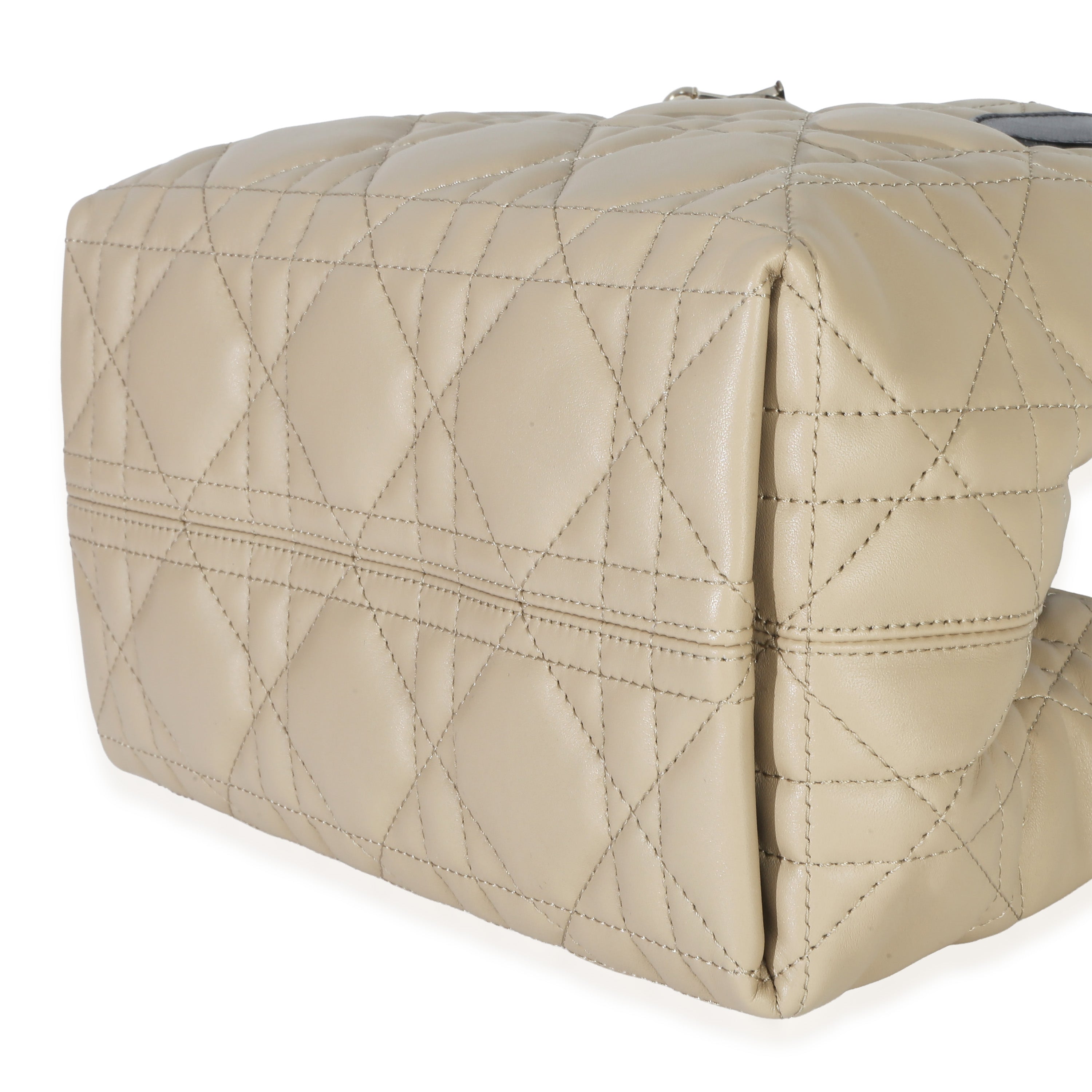 Rope Beige Black Calfskin Macrocannage Small Toujours