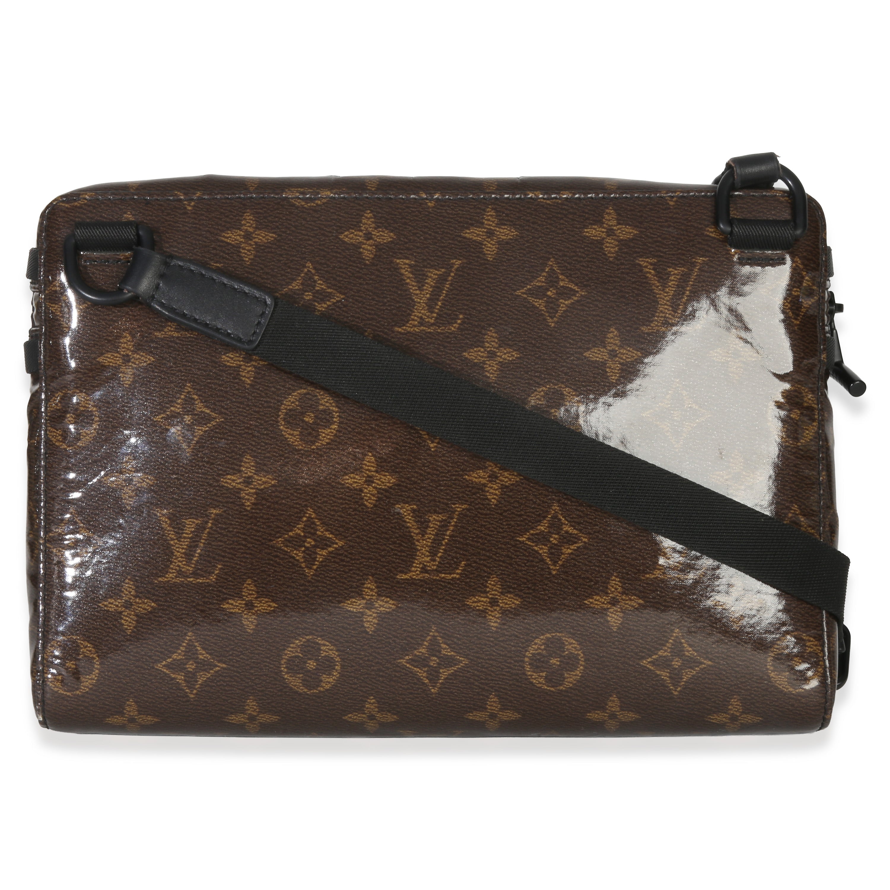 Monogram Glaze Canvas Messenger Bag PM