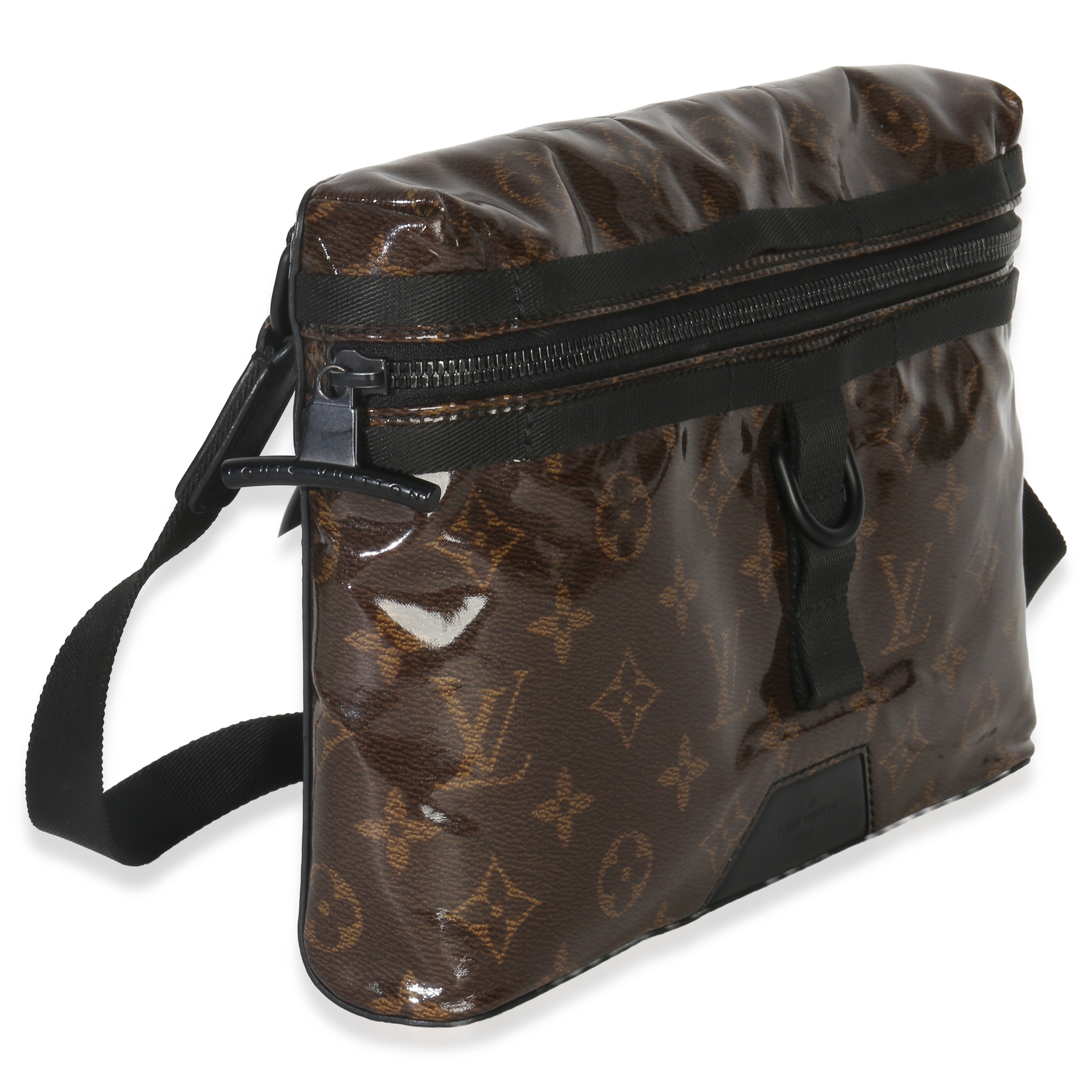 Monogram Glaze Canvas Messenger Bag PM