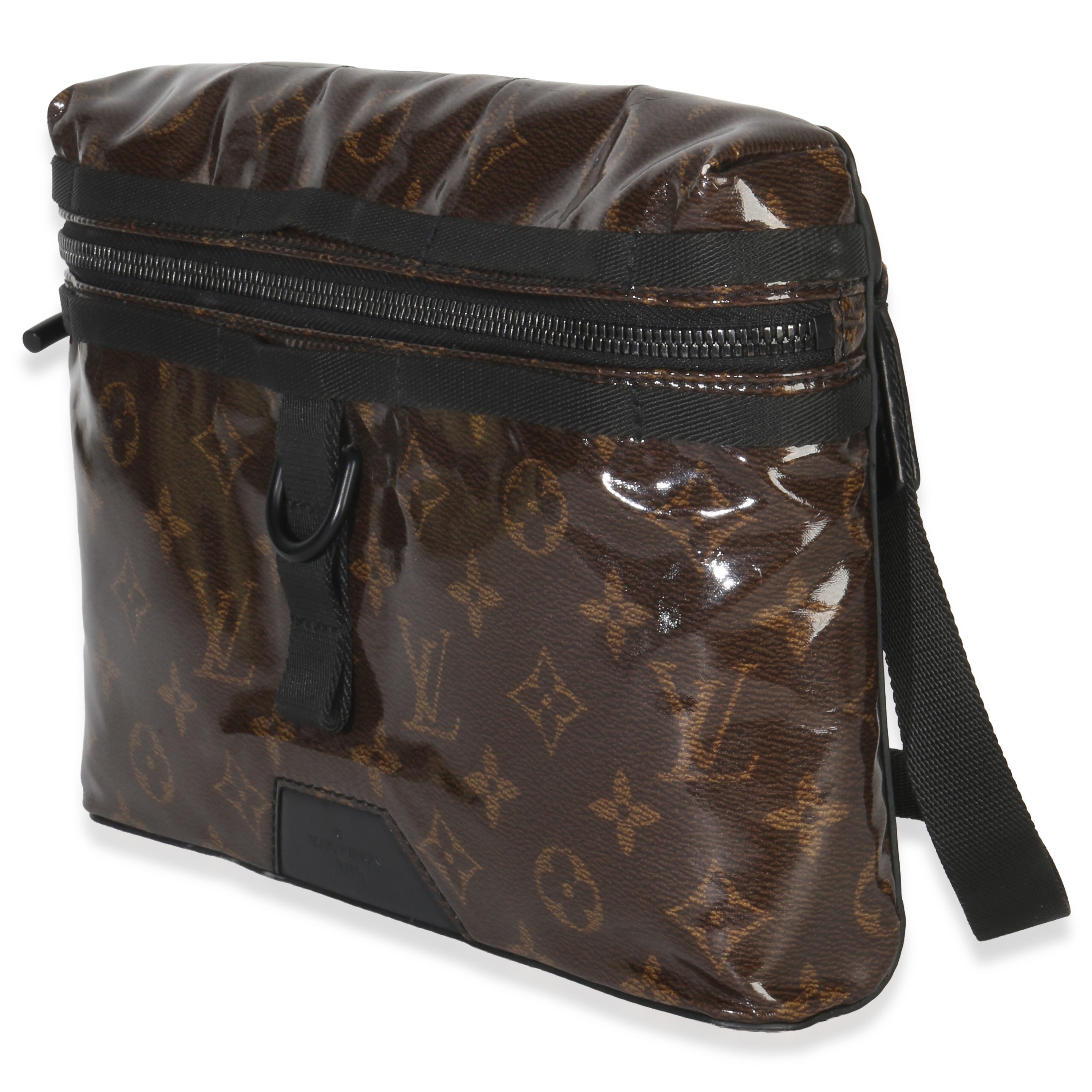 Monogram Glaze Canvas Messenger Bag PM