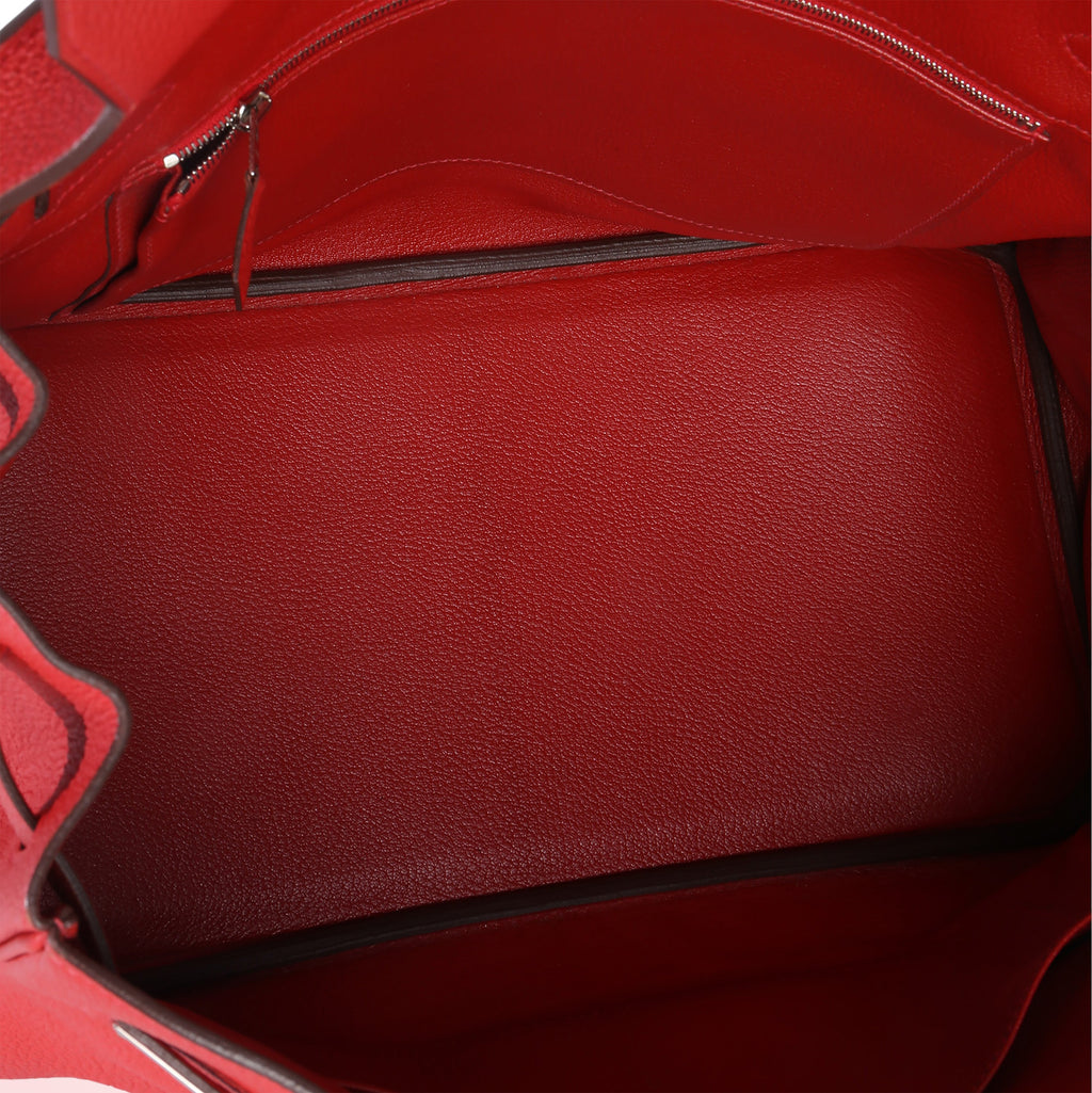Rouge Casaque Togo Birkin 35 PHW