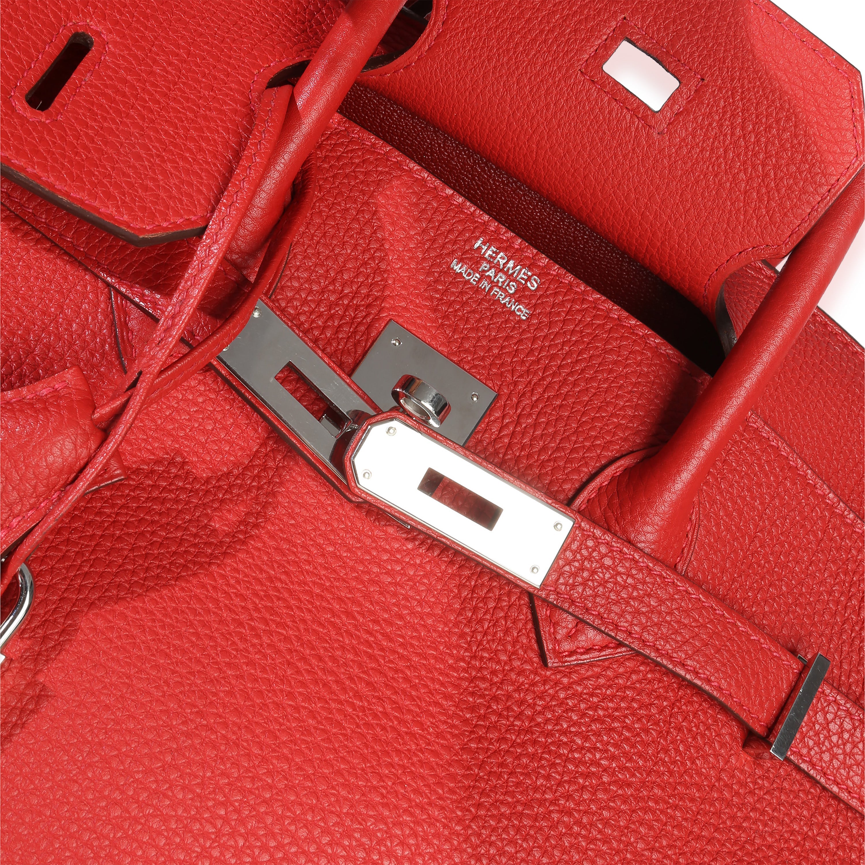 Rouge Casaque Togo Birkin 35 PHW