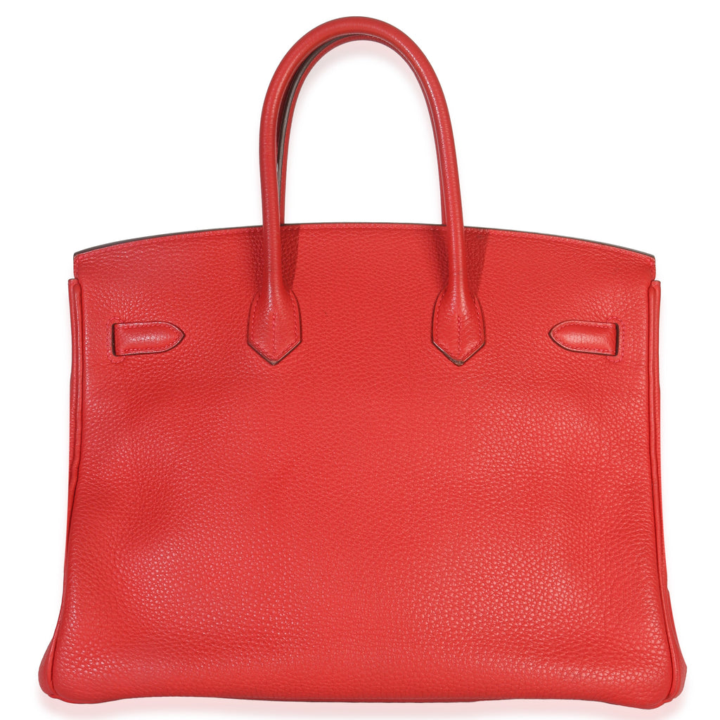 Rouge Casaque Togo Birkin 35 PHW
