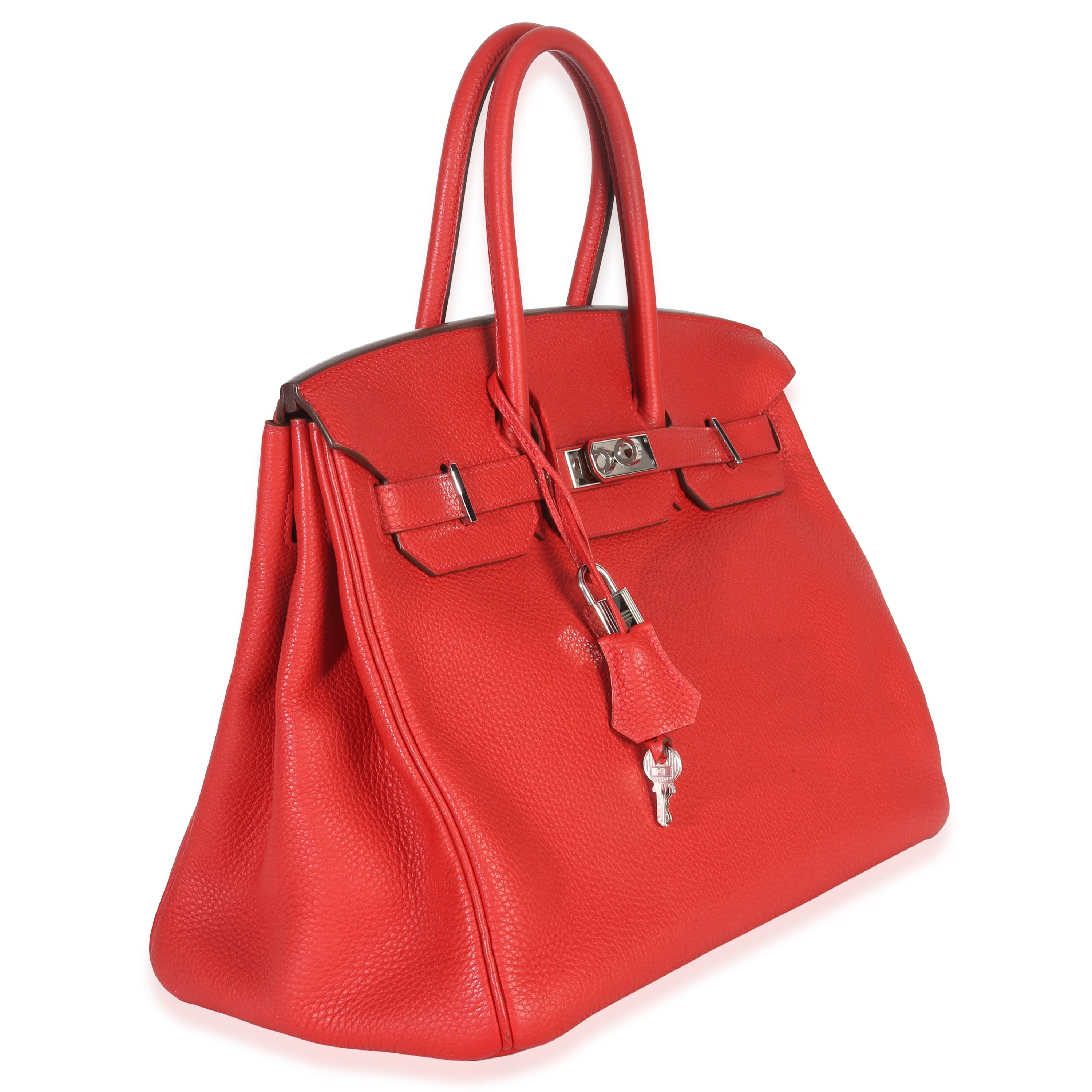 Rouge Casaque Togo Birkin 35 PHW