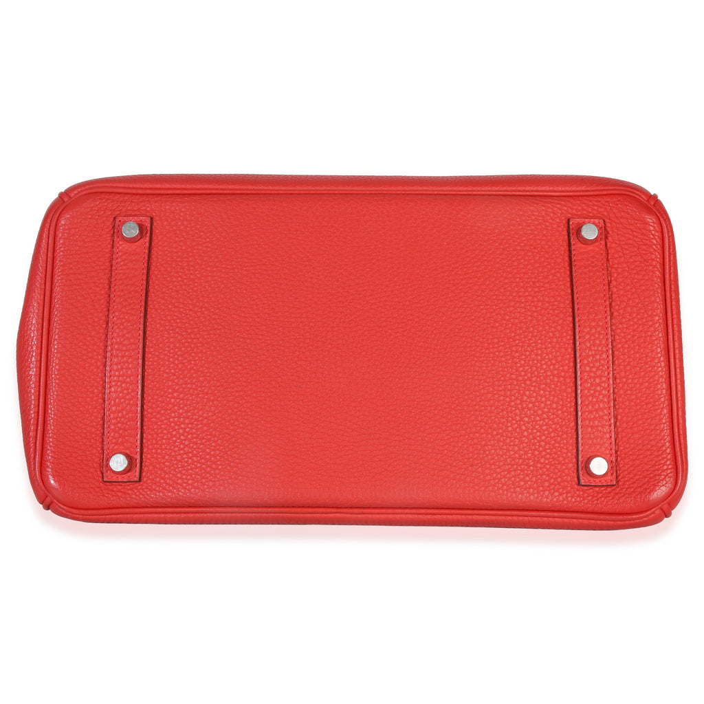 Rouge Casaque Togo Birkin 35 PHW