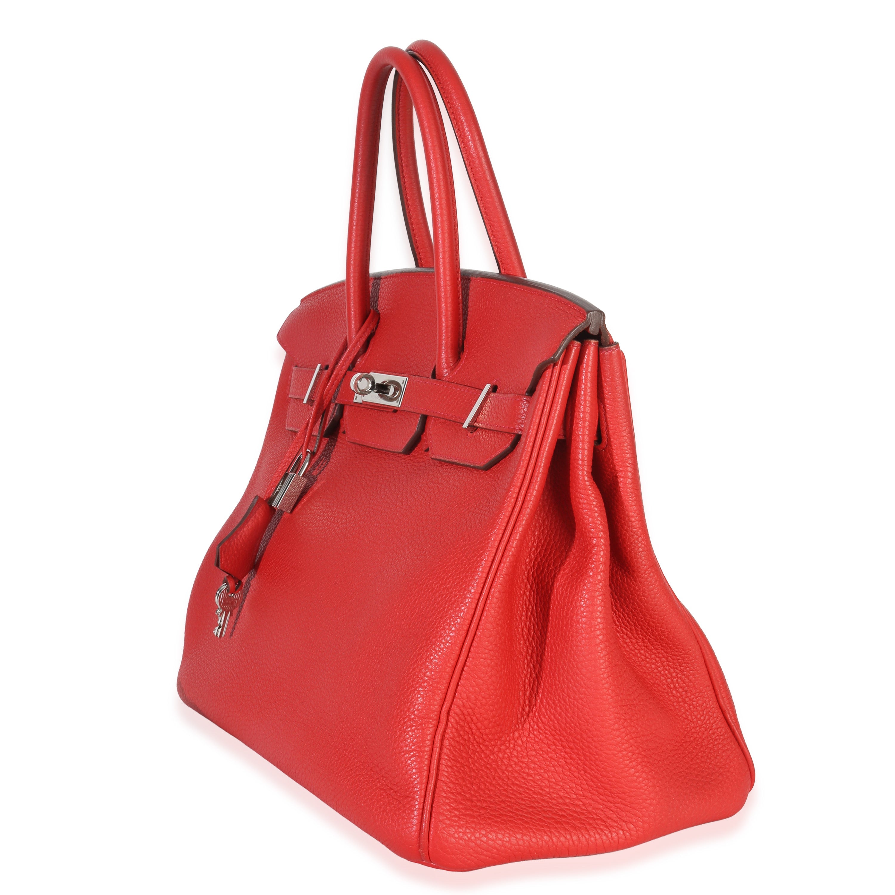 Rouge Casaque Togo Birkin 35 PHW