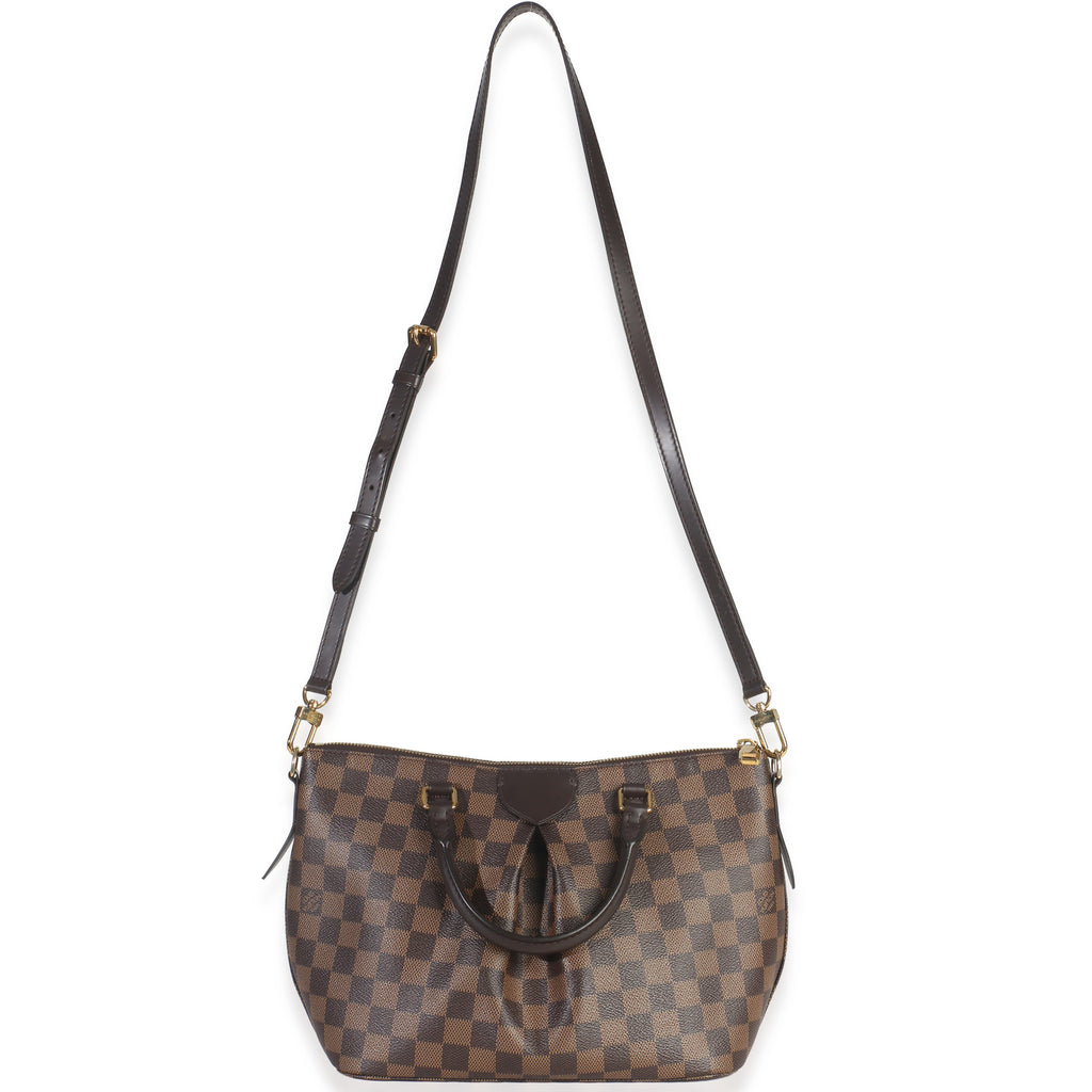 Damier Ebene Canvas Siena PM