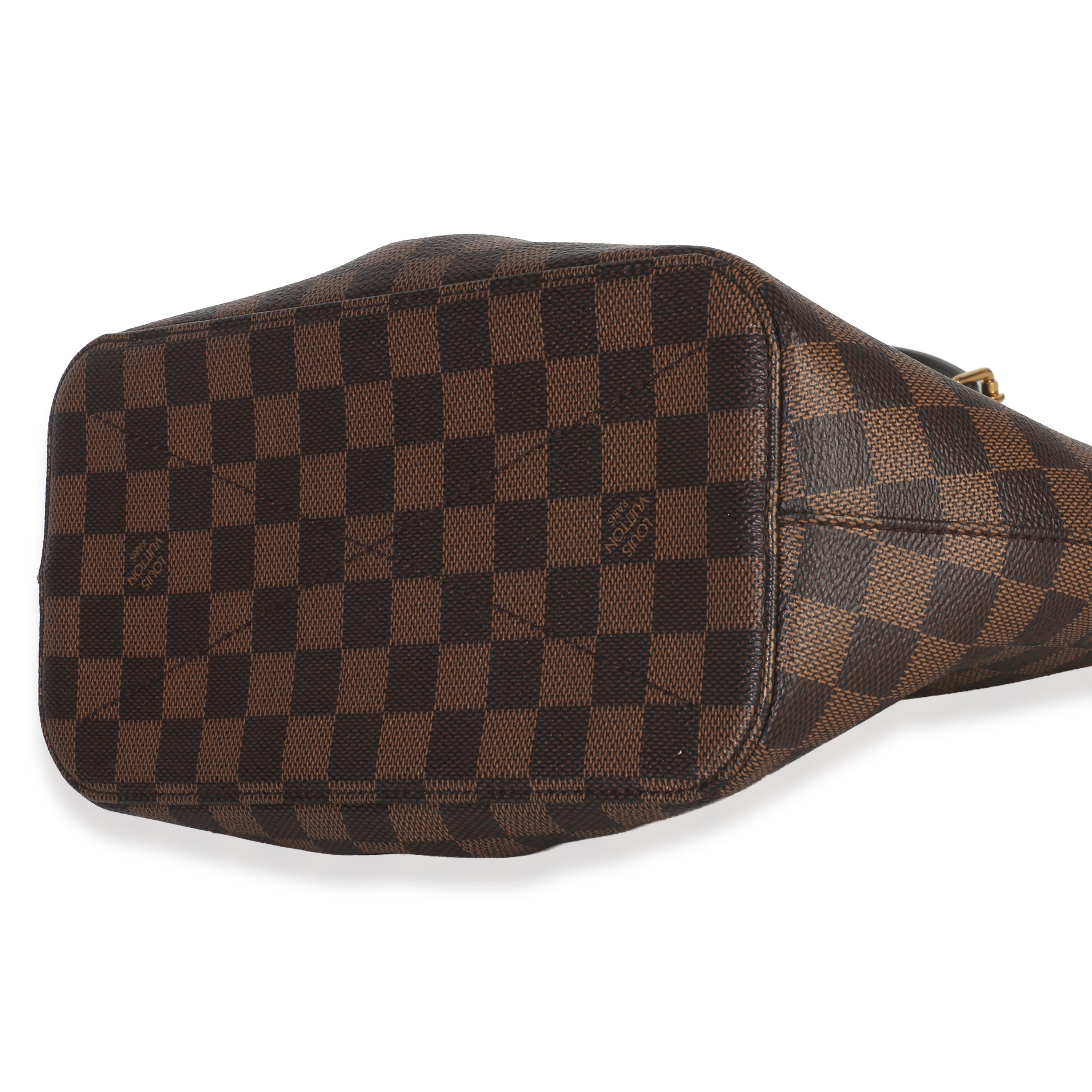 Damier Ebene Canvas Siena PM
